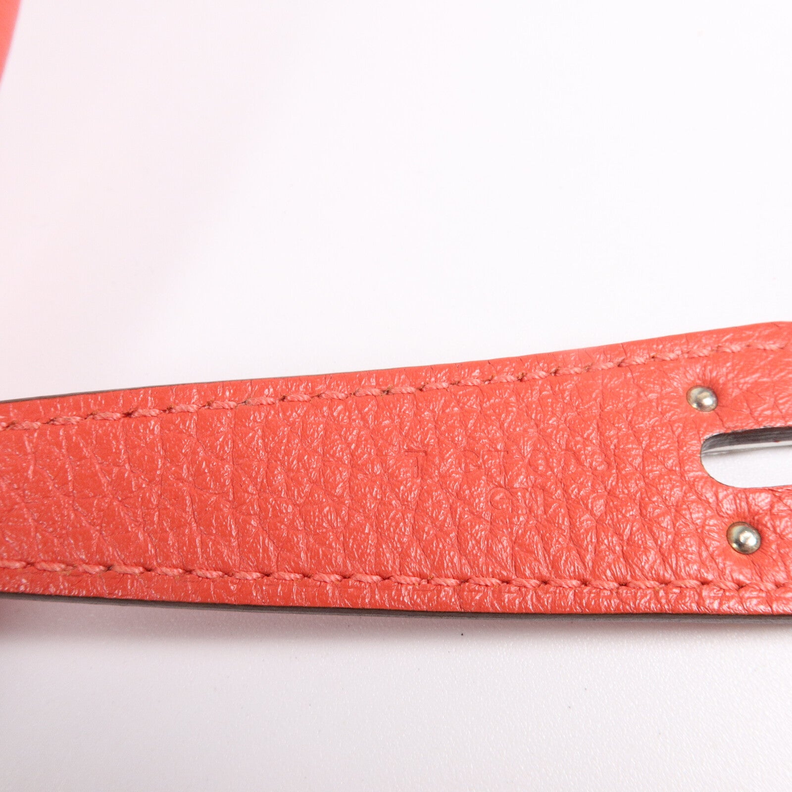 HERMES Clemence皮革Lindy 30手挽肩背兩用袋Rouge Pivoine