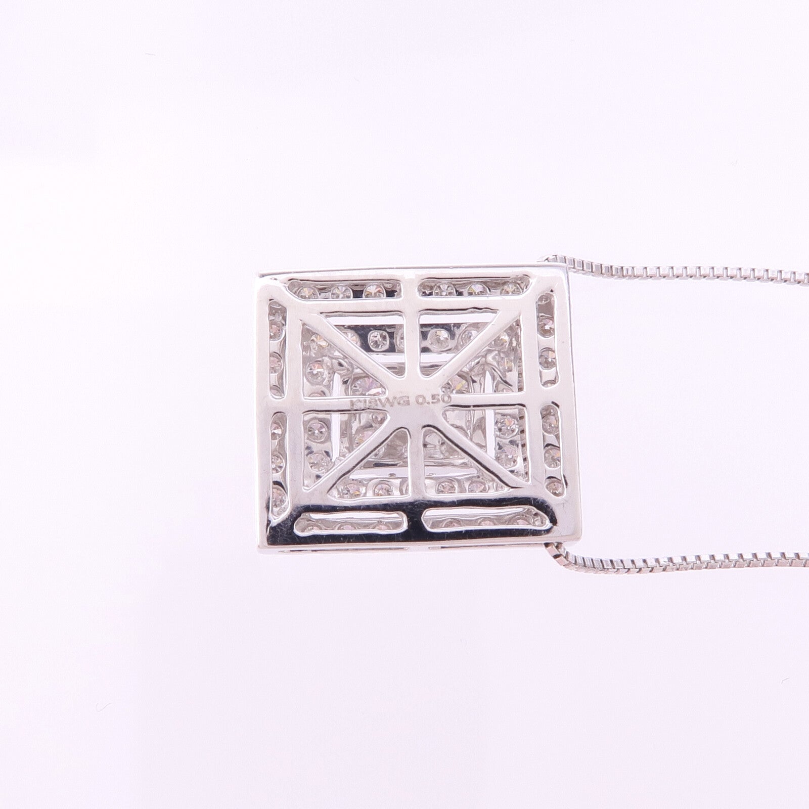 JEWELRY 18K白金Diamond Necklace鑽石項鍊