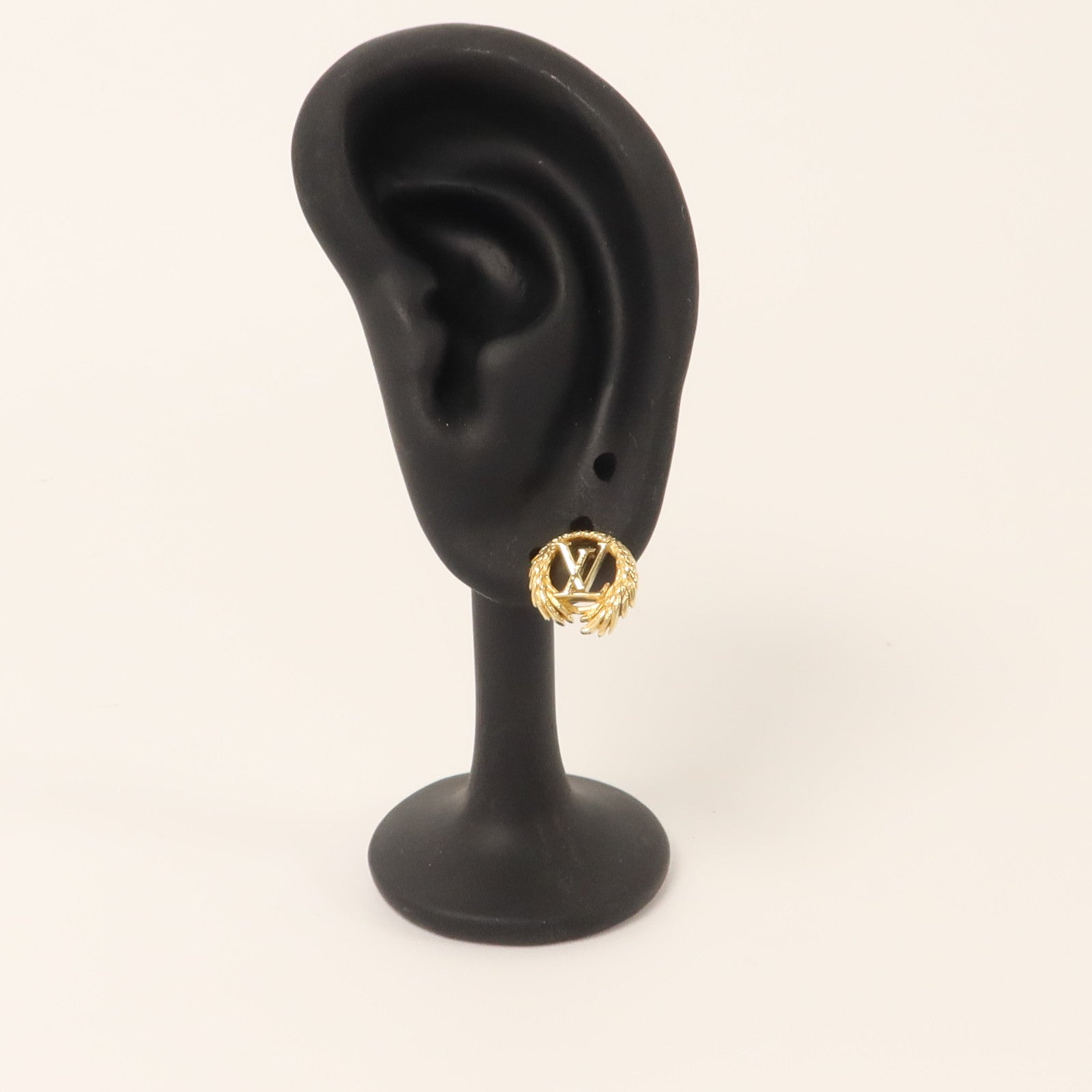 LOUIS VUITTON 金屬Pierced Earring耳環