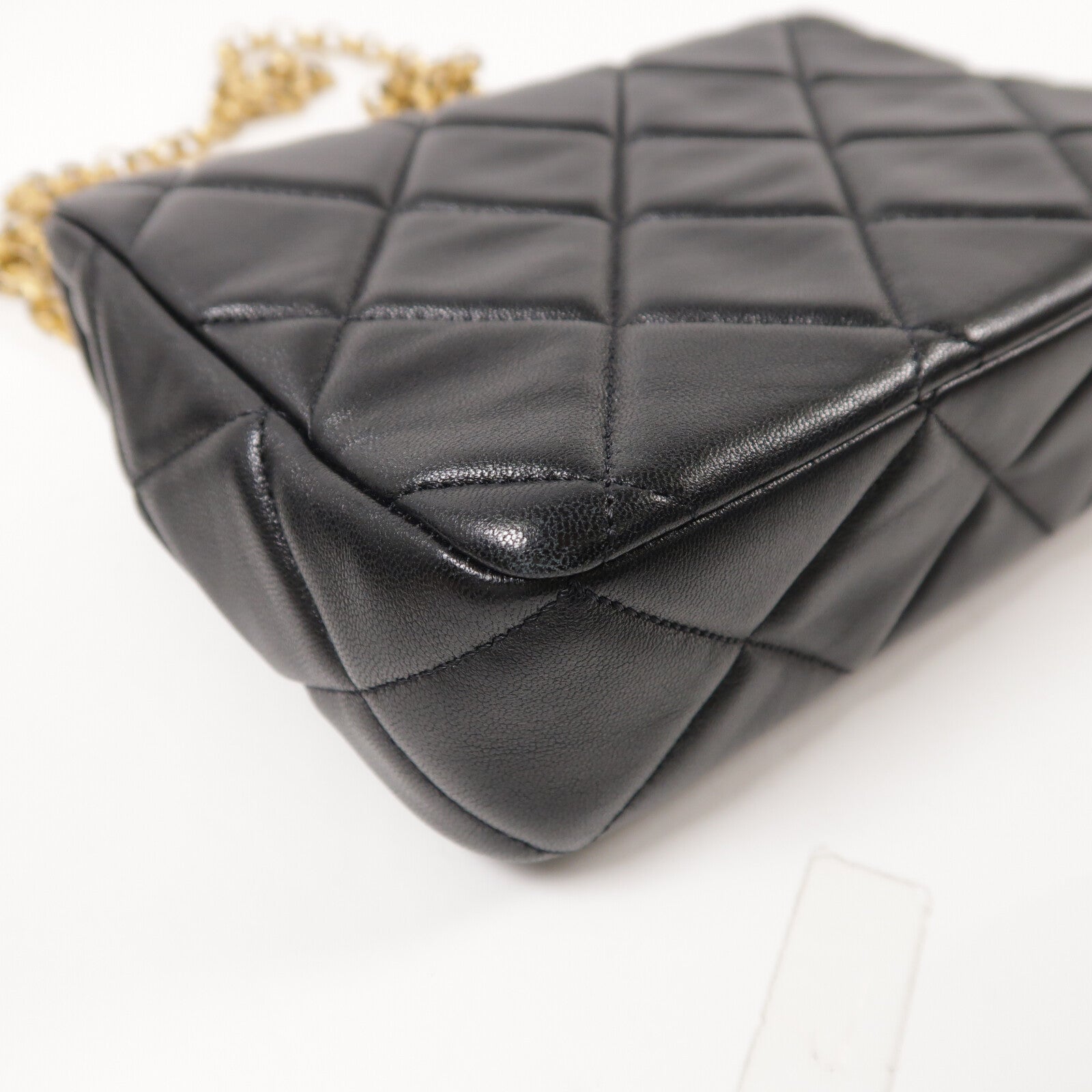 CHANEL 羊皮皮革Chain Shoulder鏈帶肩背袋