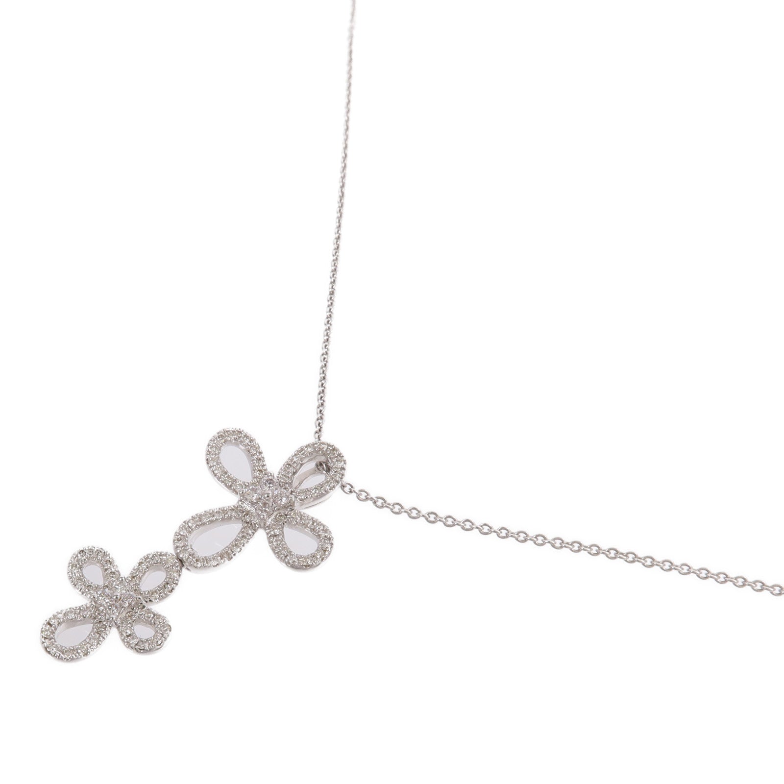 JEWELRY 18K白金Diamond Necklace鑽石項鍊