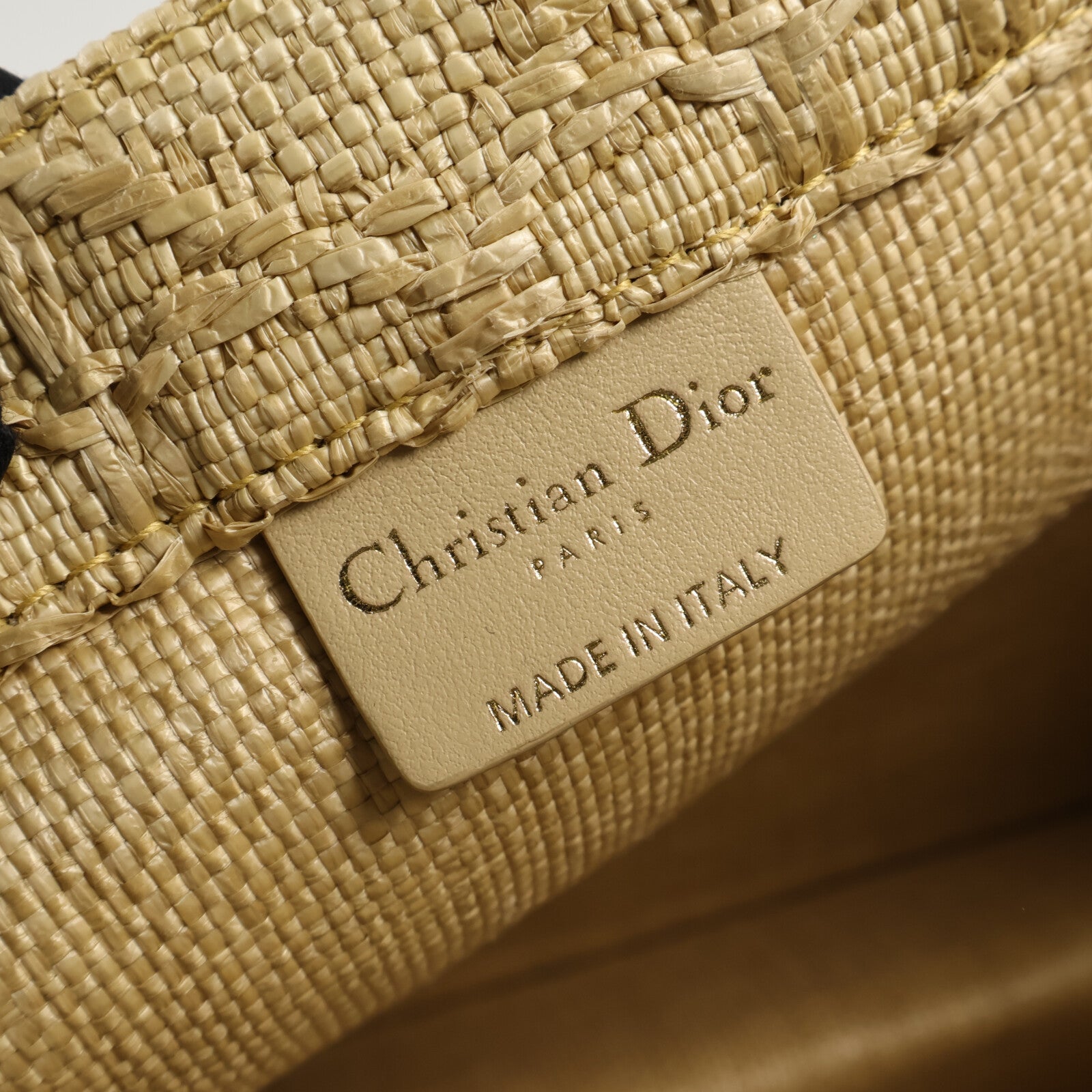 Dior 藤料Book Tote Medium手挽袋