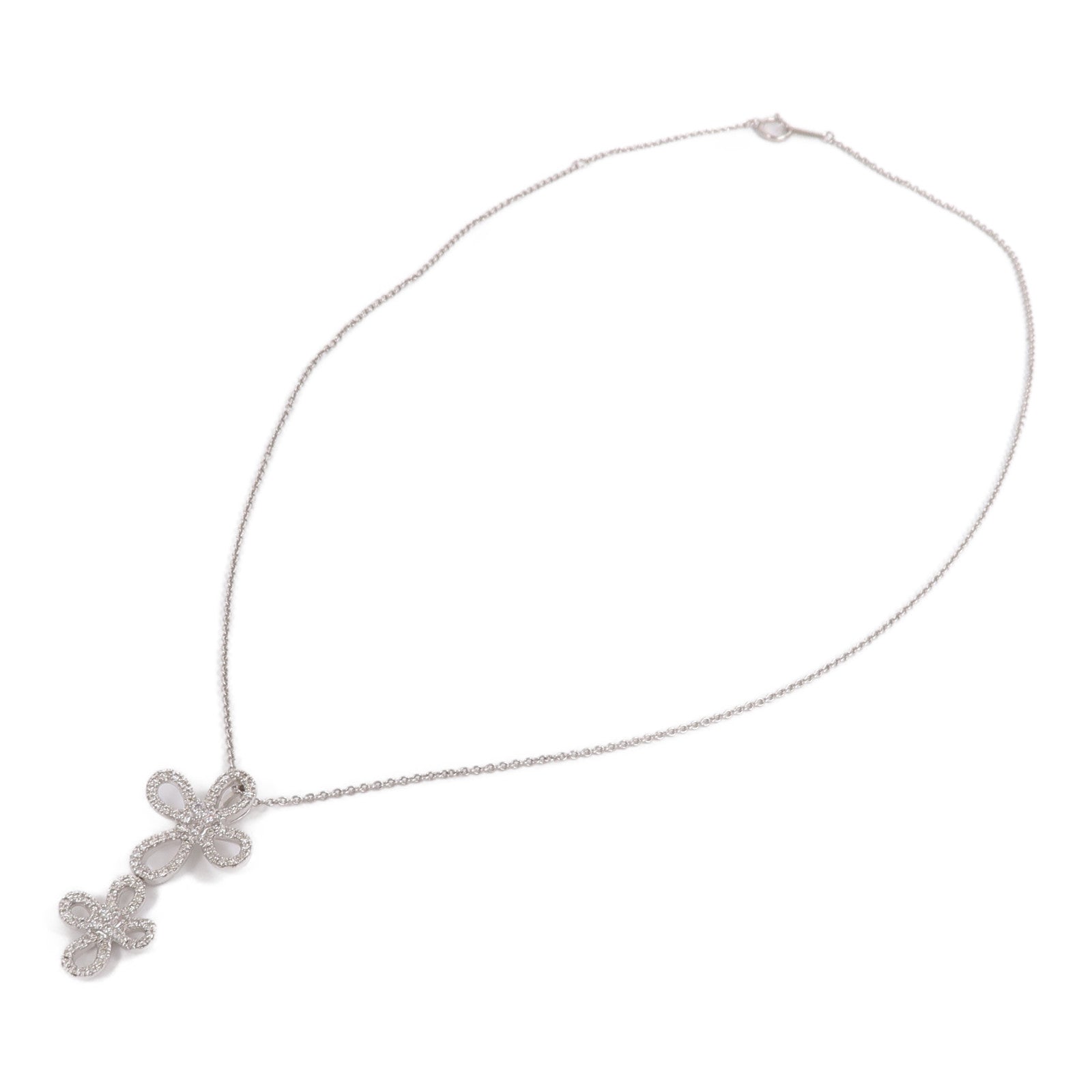 JEWELRY 18K白金Diamond Necklace鑽石項鍊