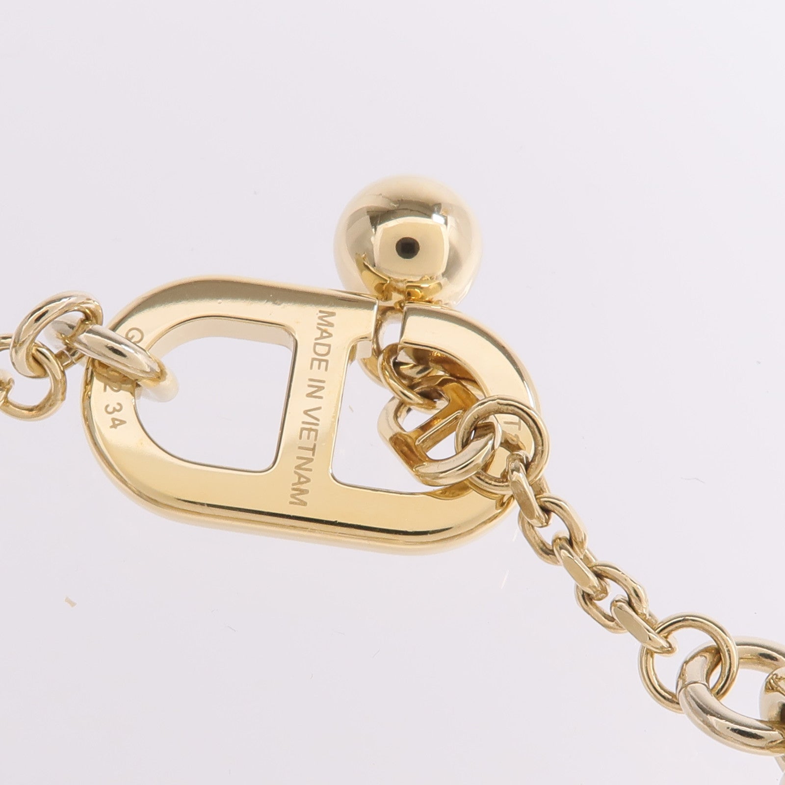 HERMES 金屬/水牛角Sur Mer Bracelet手鏈