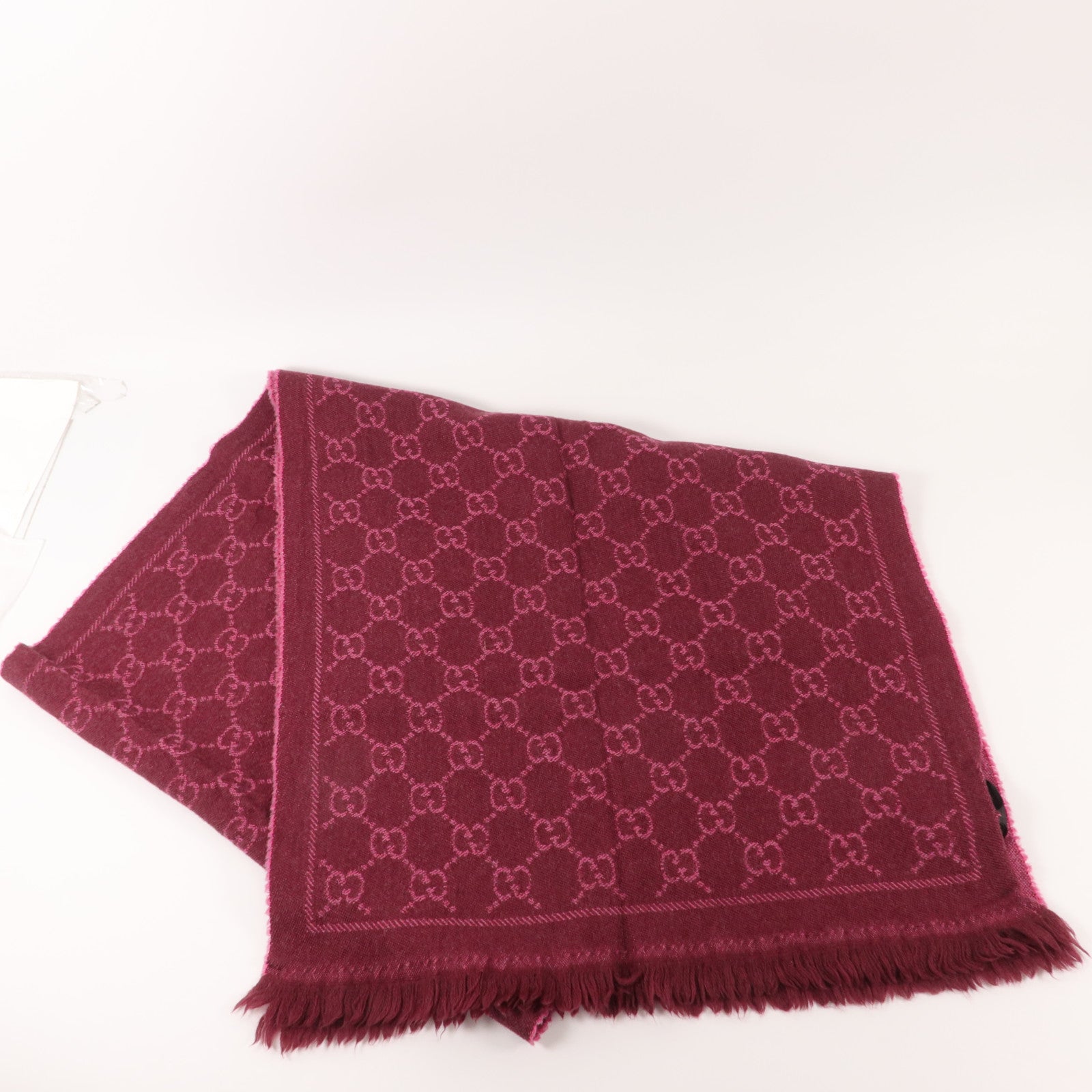 GUCCI 羊毛Scarf 180cmx48cm頸巾