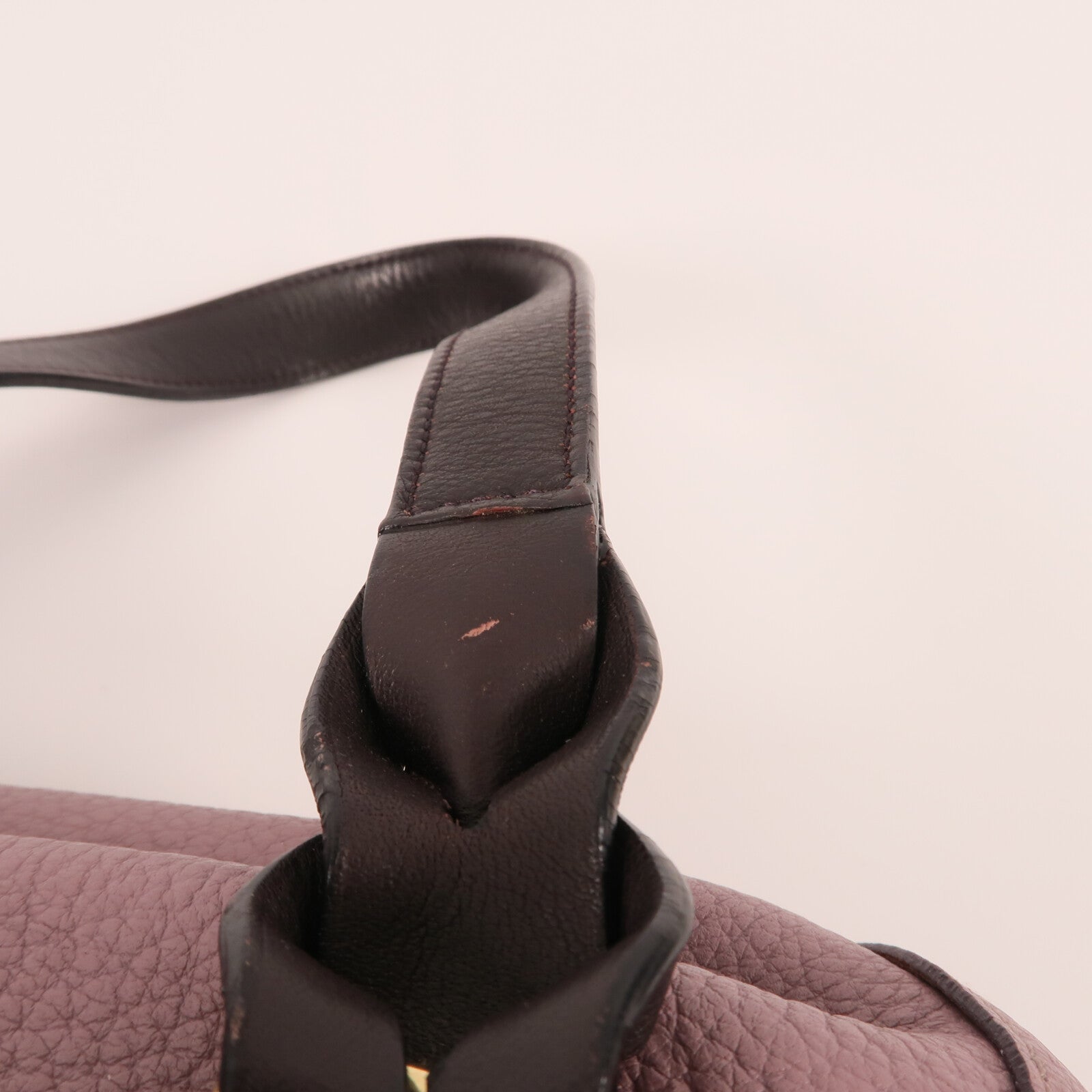 LOEWE 牛皮皮革Fusta金扣手挽肩背兩用袋