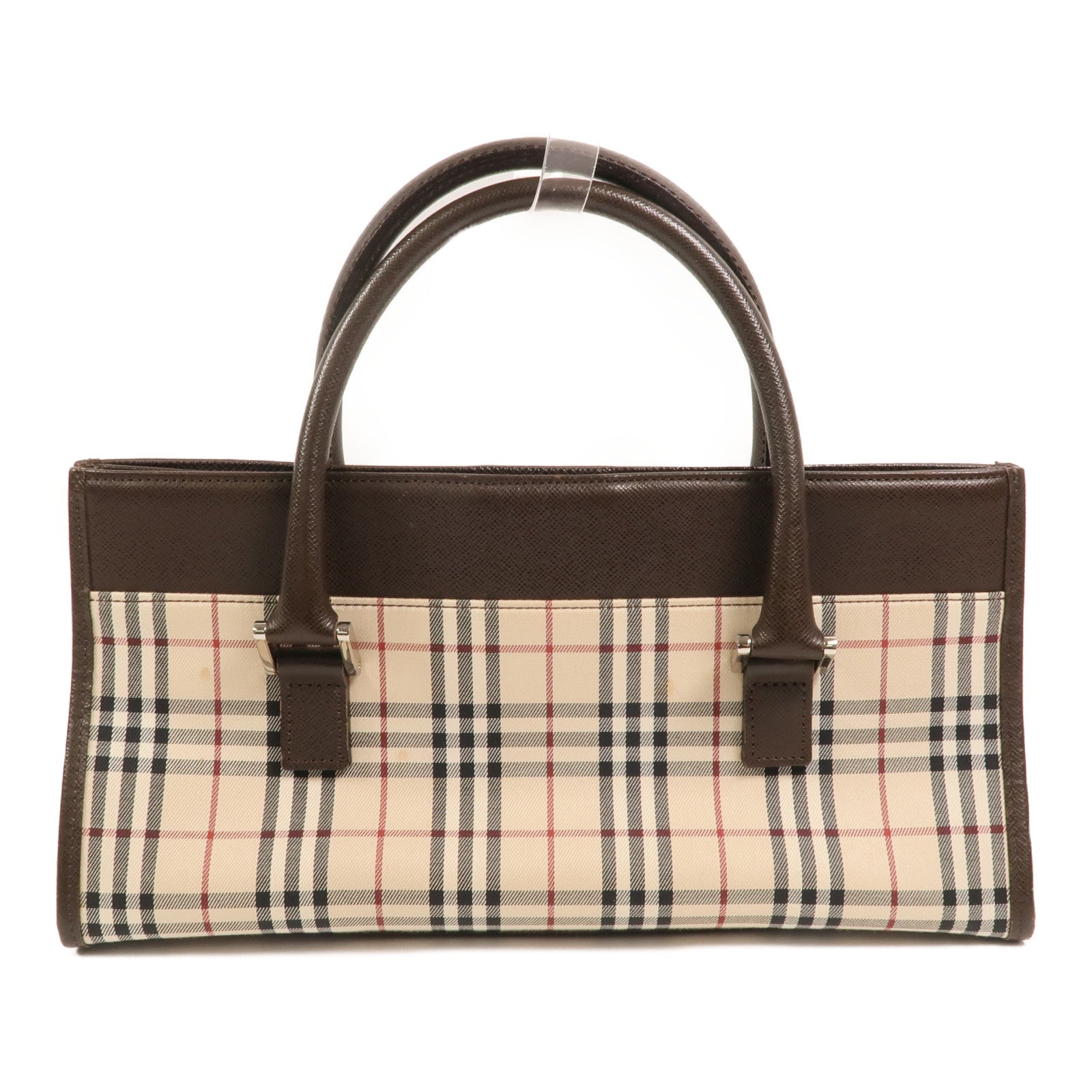 BURBERRY 牛皮皮革/帆布Hand Bag手挽袋