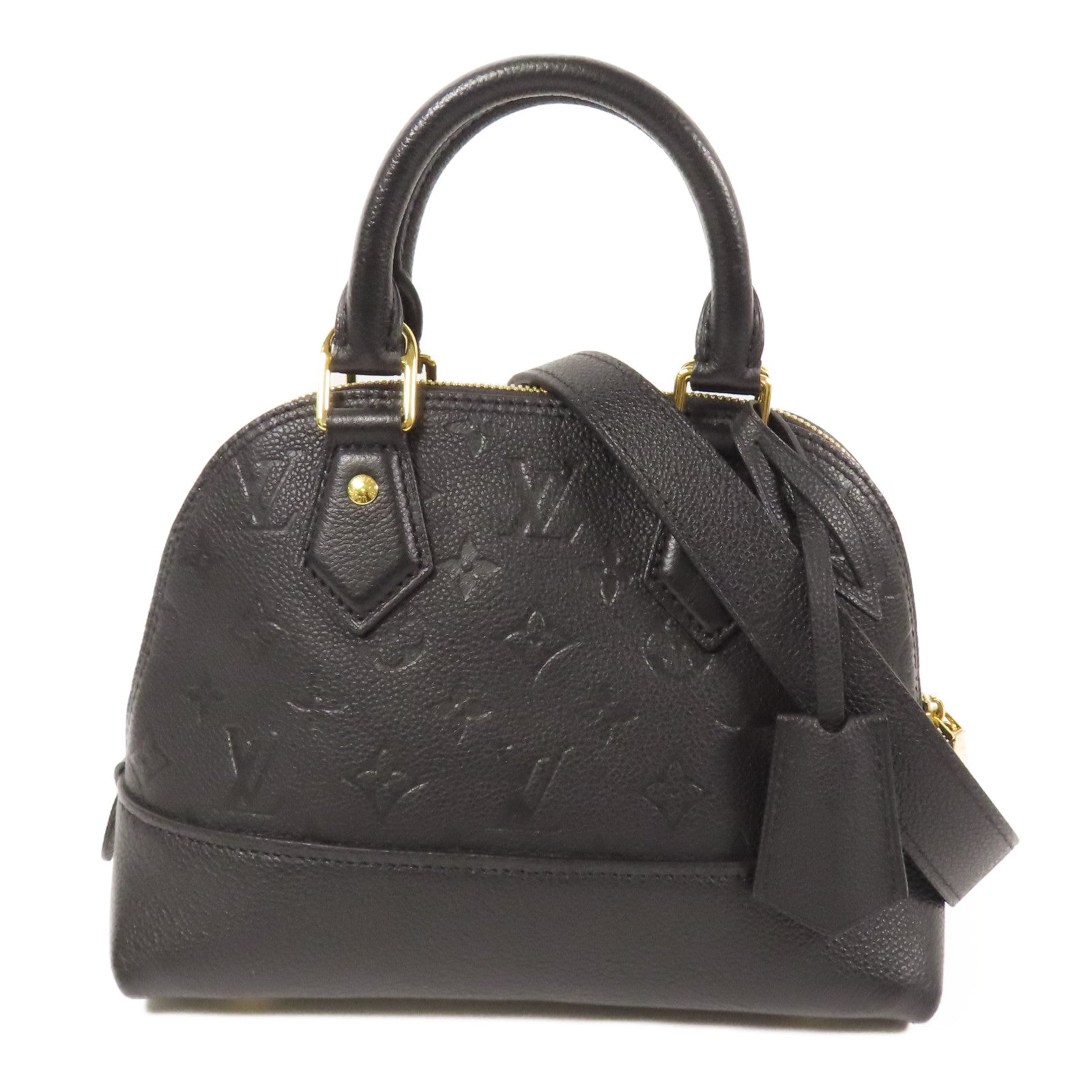 LOUIS VUITTON 牛皮皮革Alma BB金扣手挽肩背兩用袋