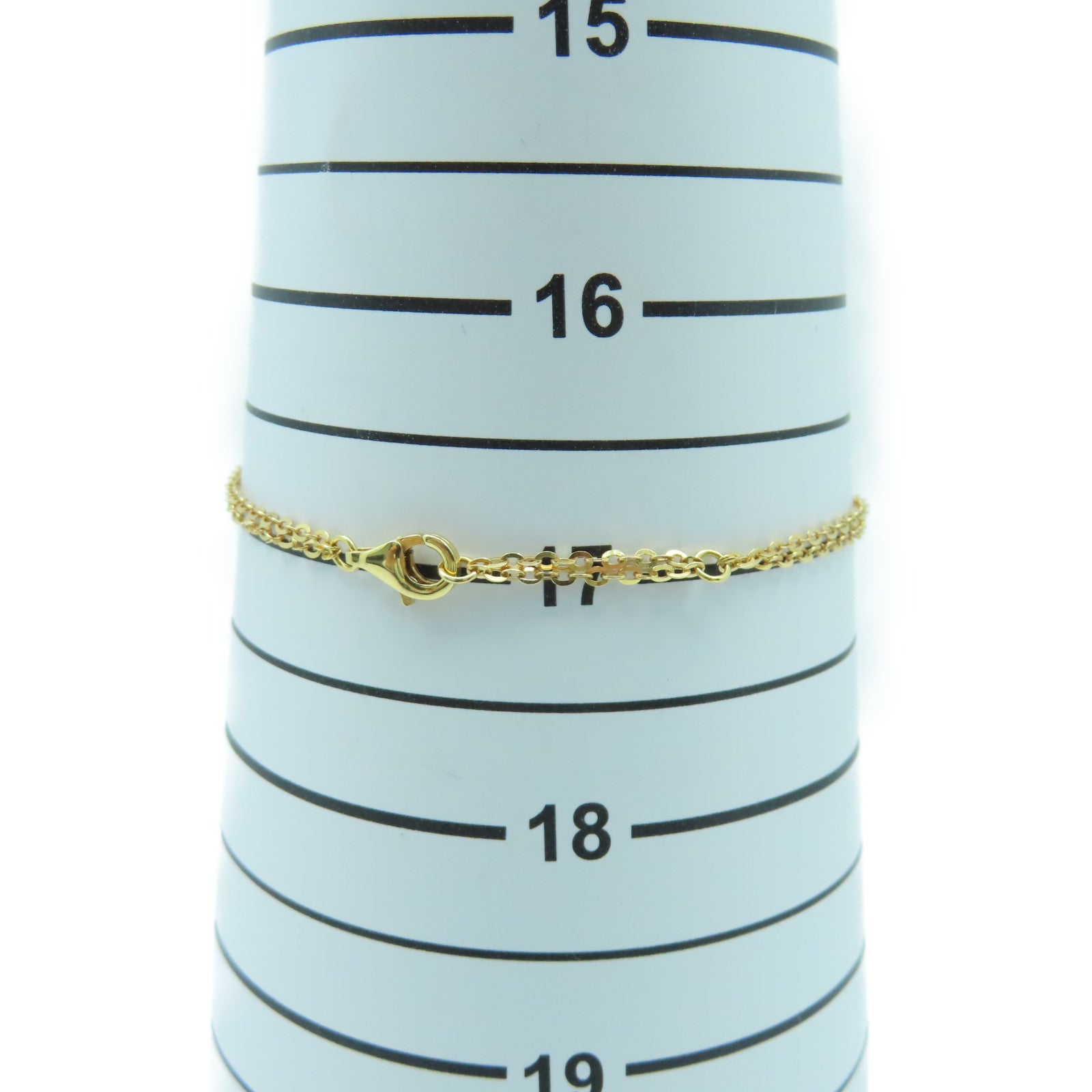 JEWELRY 【激減優惠】18K玫瑰金Tourmaline Diamond Bracelet 0.28ct鑽石/0.35ct碧璽手鏈