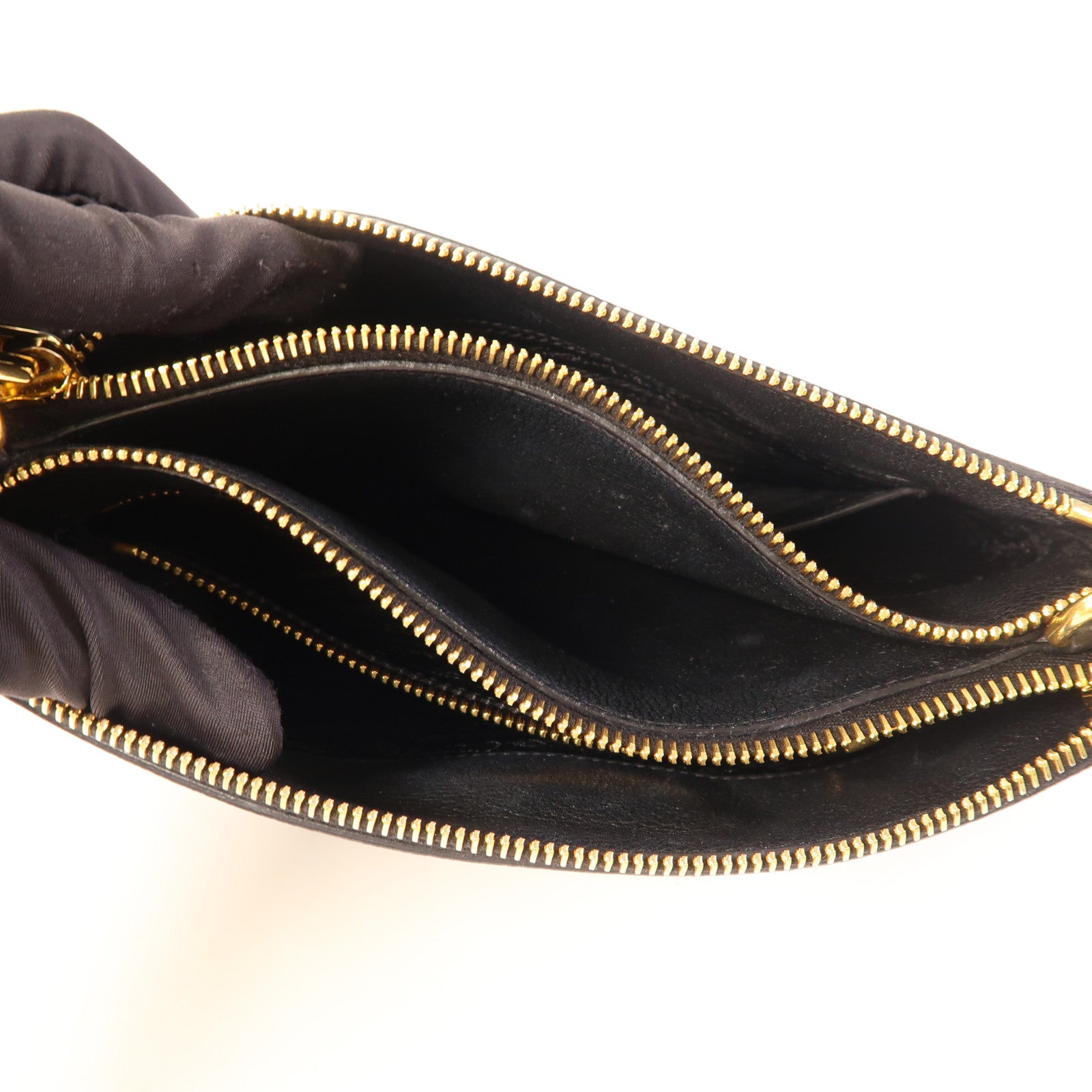 PRADA 牛皮皮革Shoulder Bag金扣肩背袋