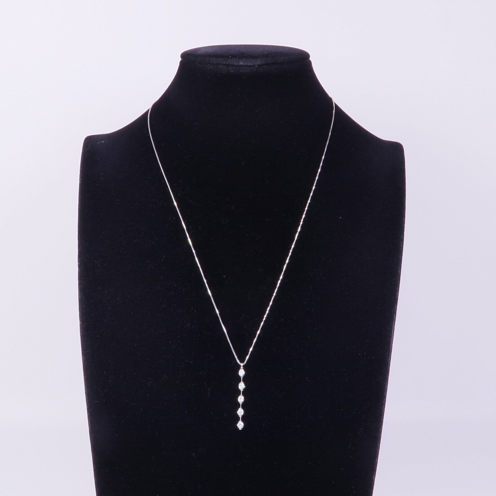 JEWELRY 18K白金Diamond Necklace鑽石項鍊