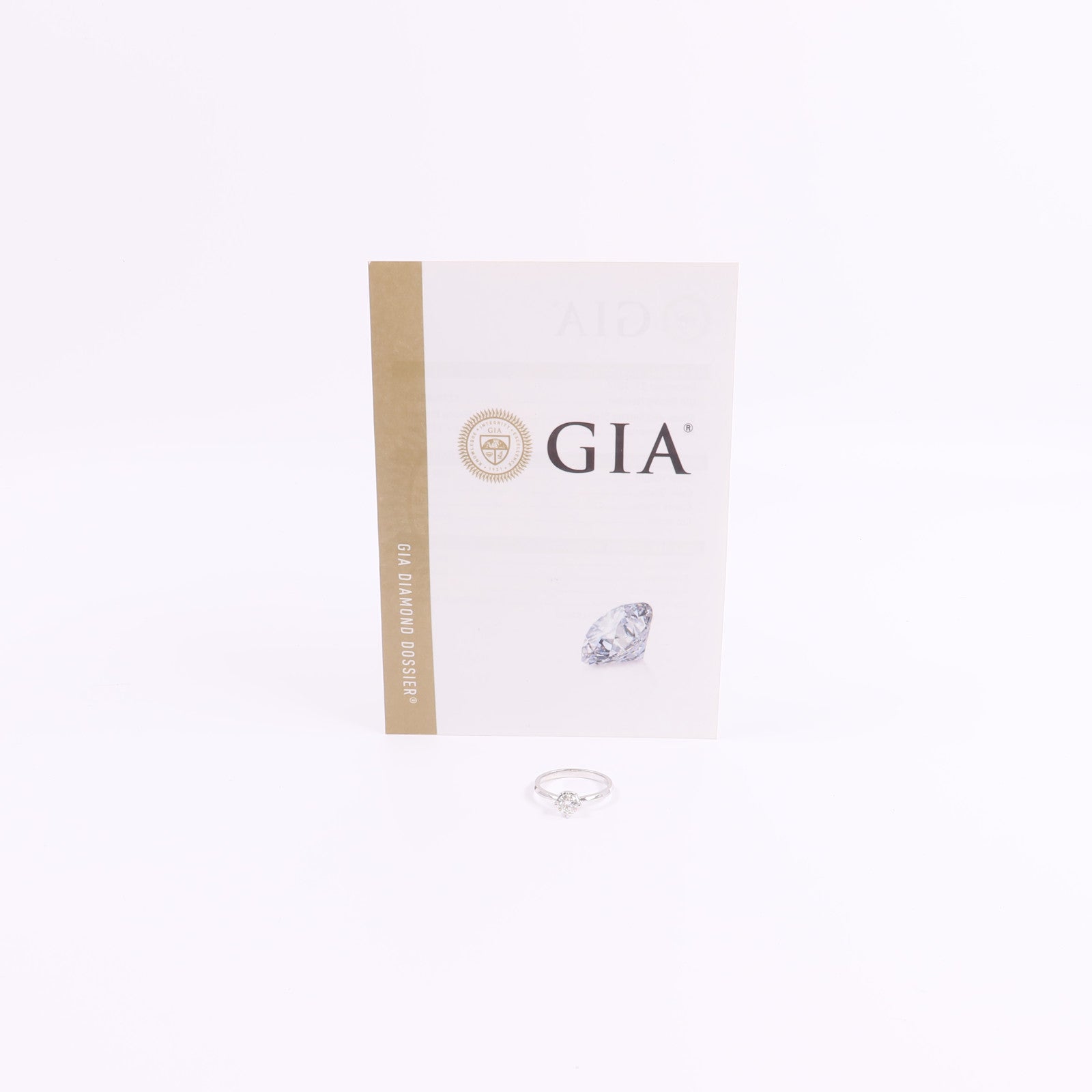 JEWELRY 18K白金Diamond Ring鑽石戒指