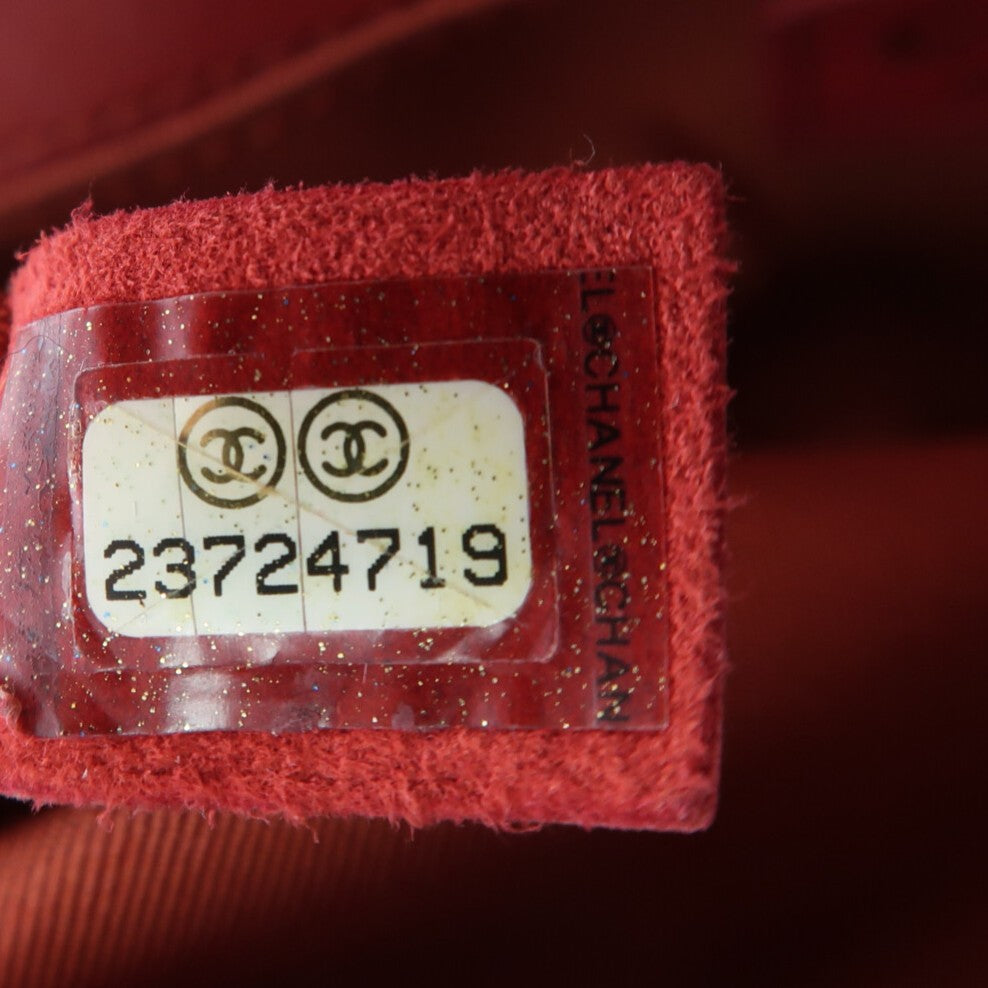 CHANEL 牛皮皮革Boy 25金扣鏈帶肩背袋