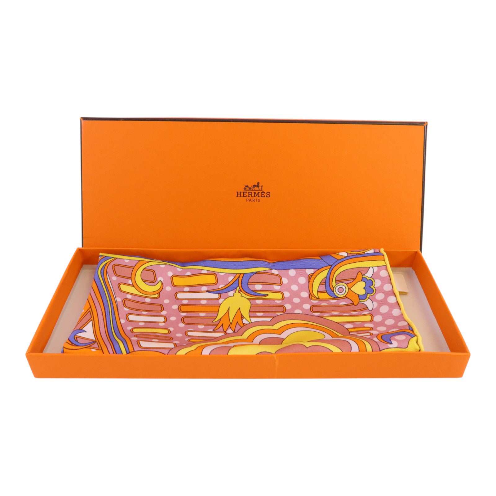 HERMES 絲質Scarf 40x40絲巾