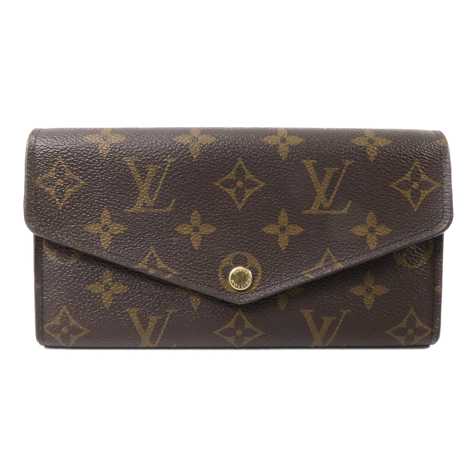 LOUIS VUITTON Monogram Portefeuille Sarah金扣長錢包