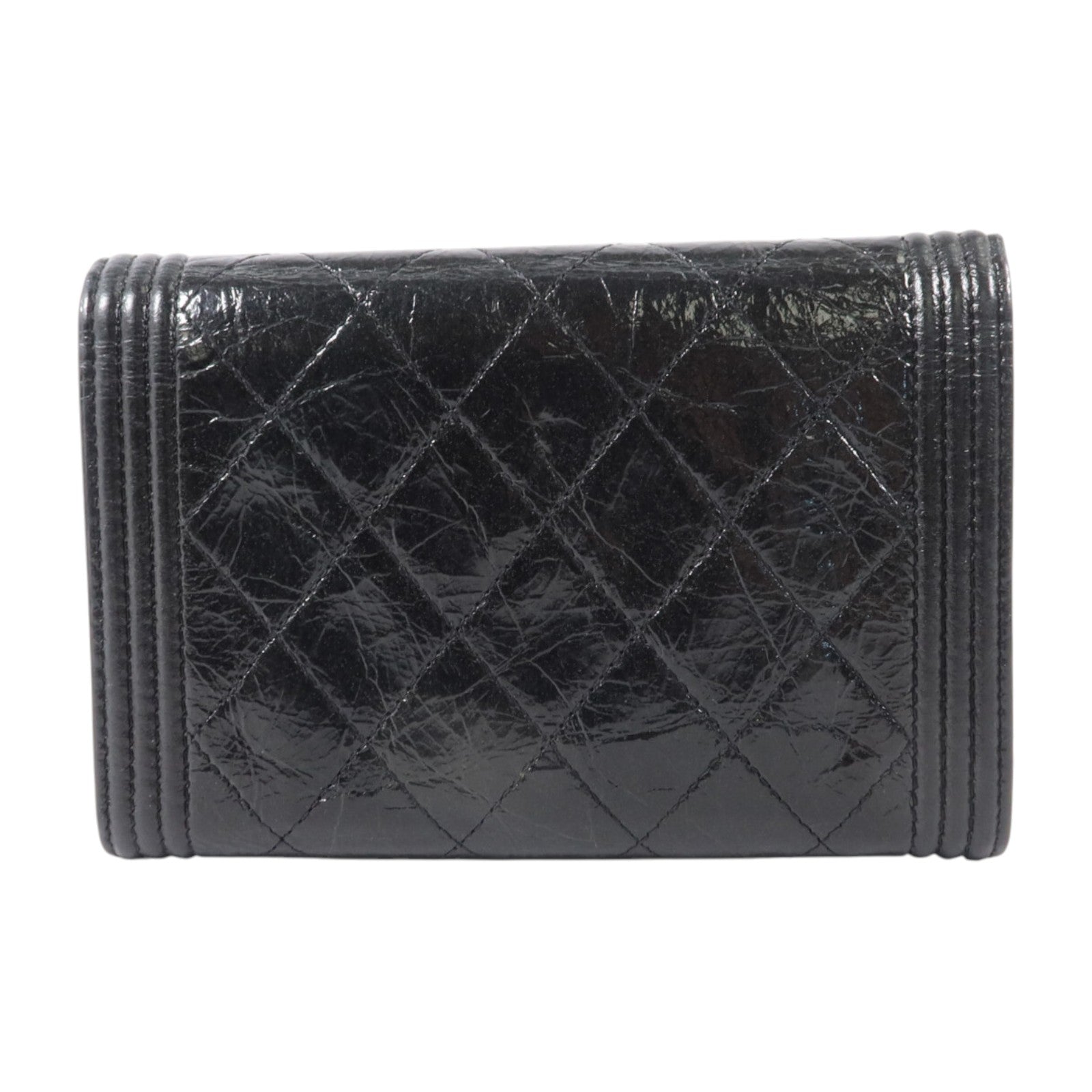 CHANEL 牛皮皮革Boy Chanel Small Flap Wallet錢包