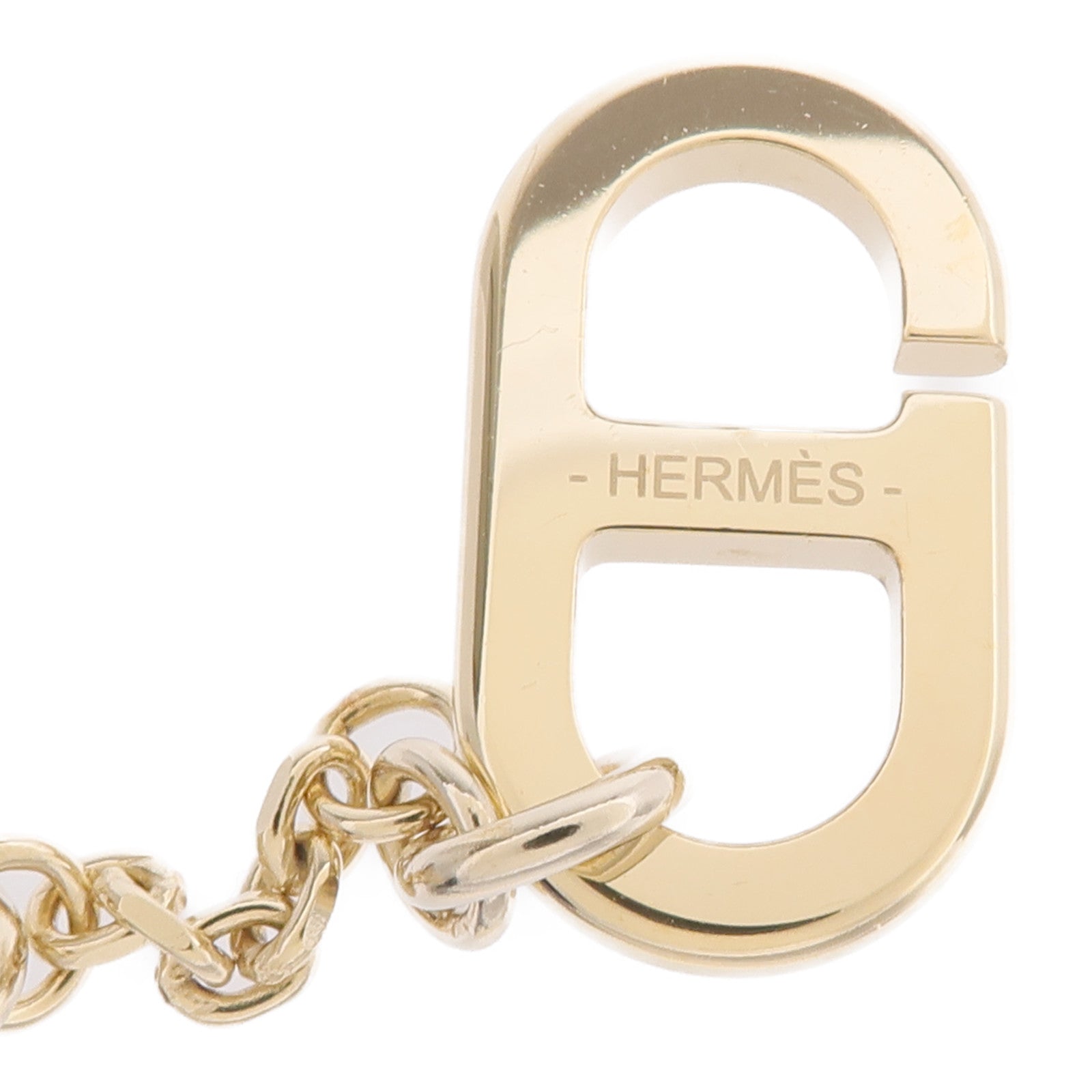HERMES 金屬/水牛角Sur Mer Bracelet手鏈