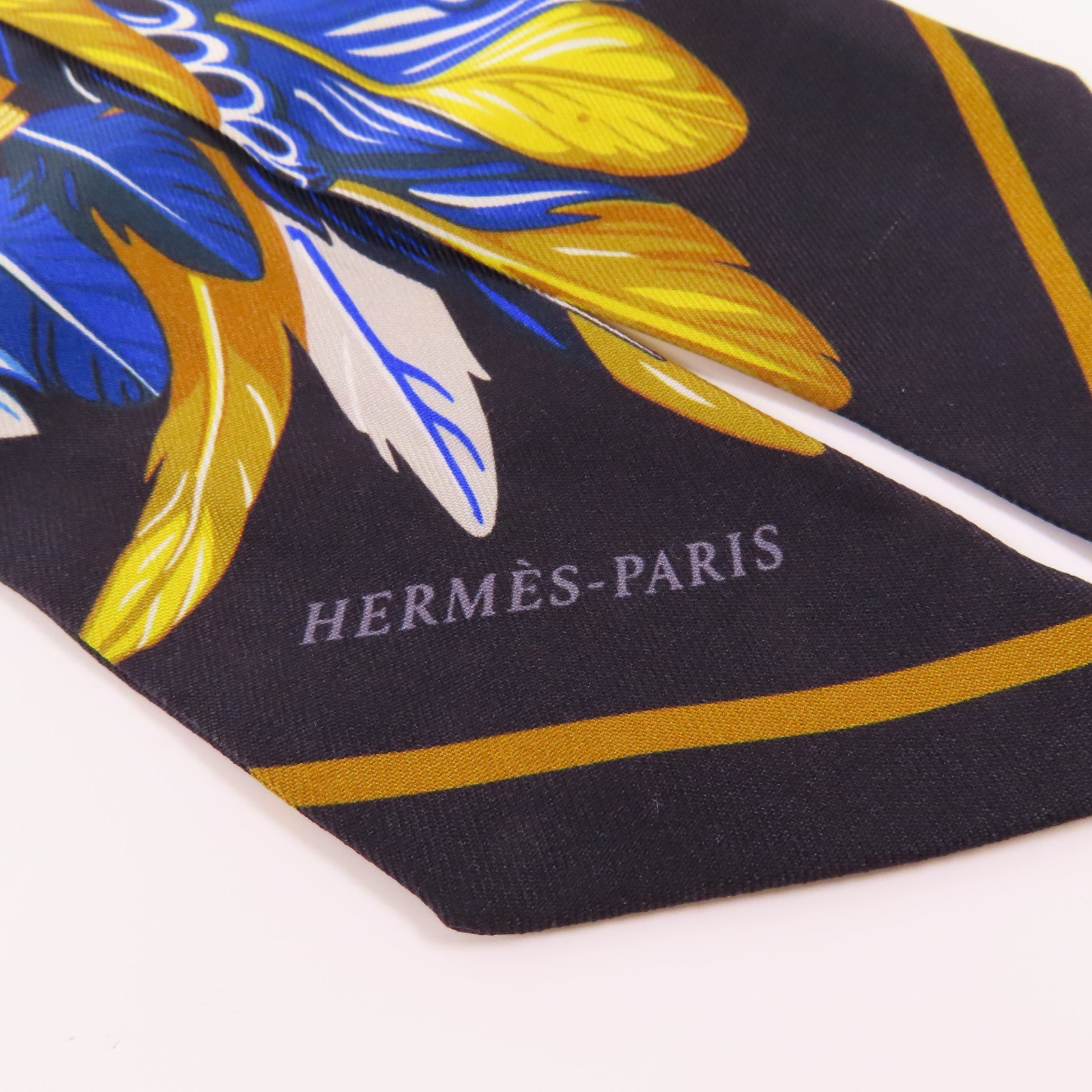 HERMES 絲質Twilly絲巾