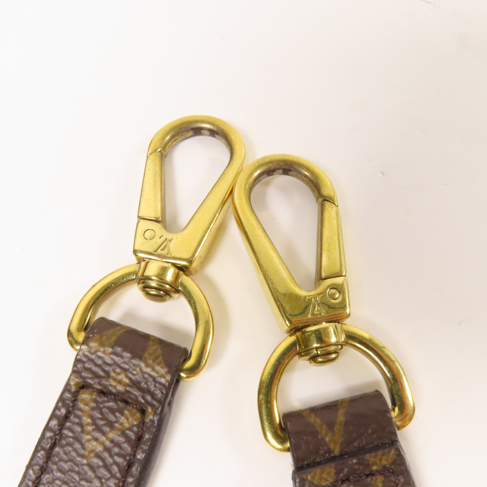 LOUIS VUITTON Monogram Montaigne BB金扣手挽肩背兩用袋棕色
