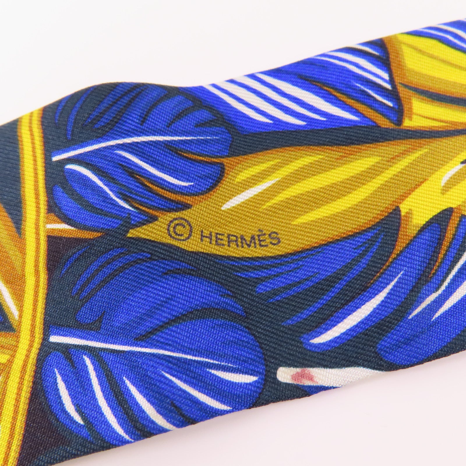 HERMES 絲質Twilly絲巾