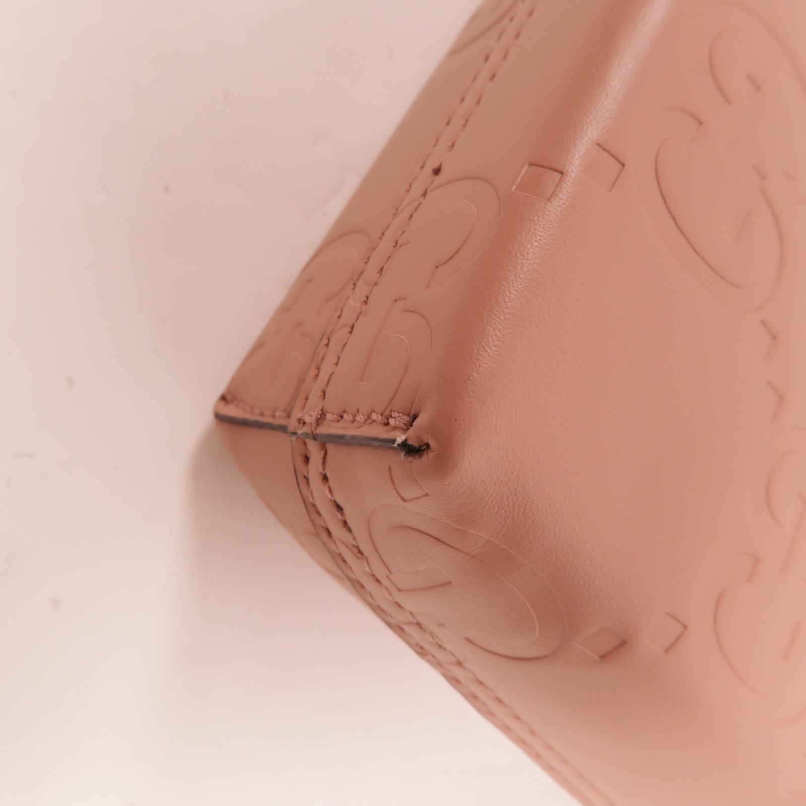 GUCCI 牛皮皮革GG Leather Super Mini To Bag手挽肩背兩用袋