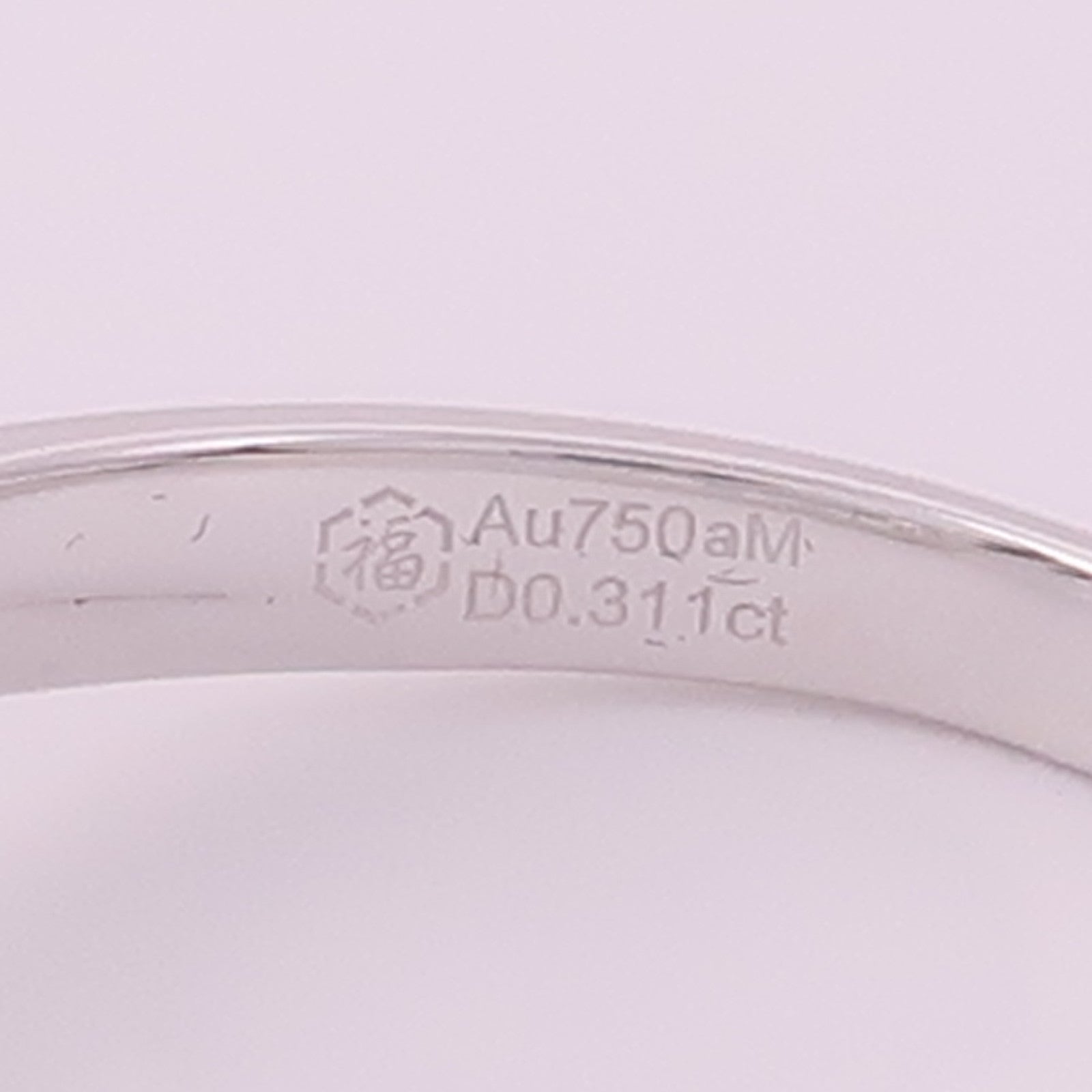 JEWELRY 18K白金Diamond Ring鑽石戒指US#5