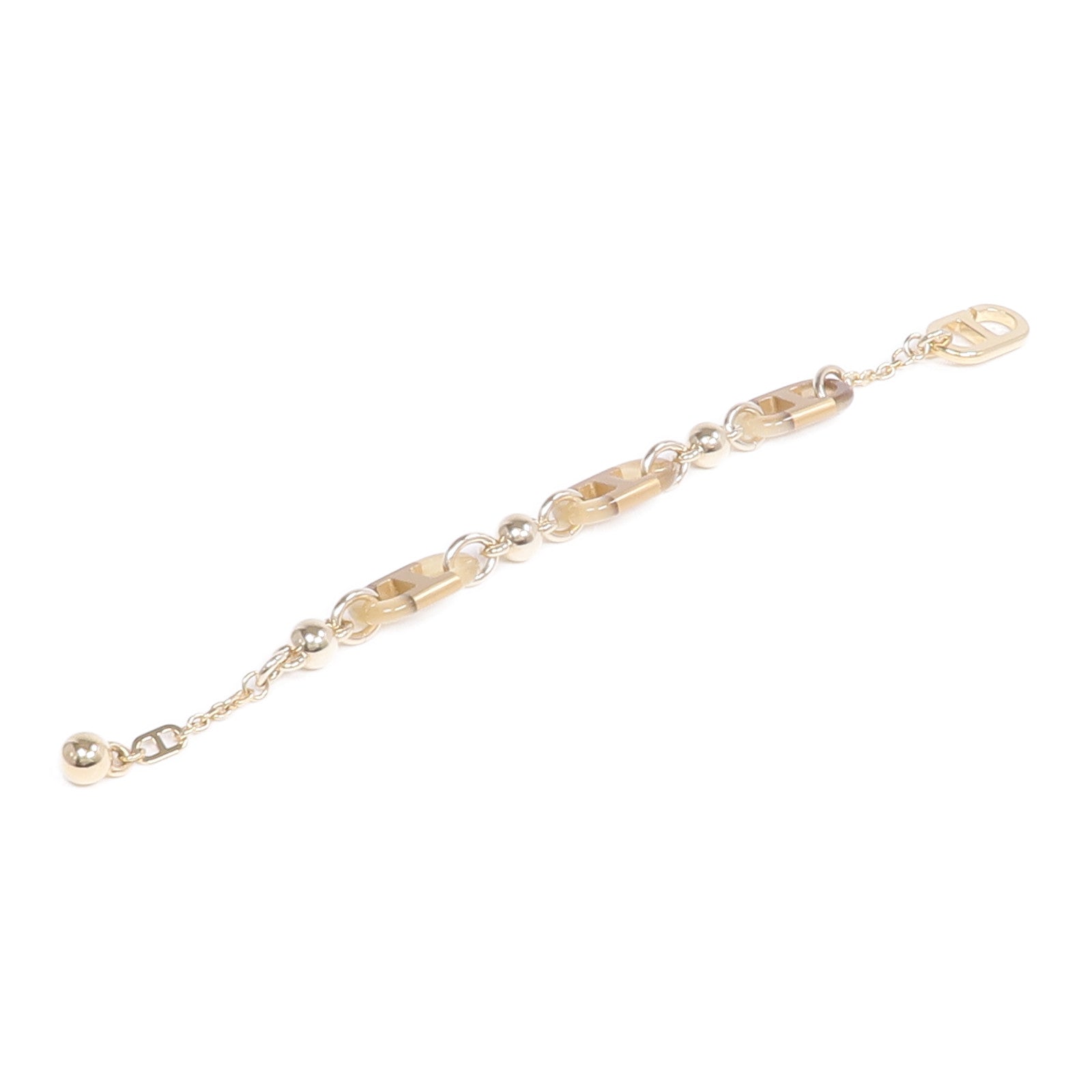 HERMES 金屬/水牛角Sur Mer Bracelet手鏈