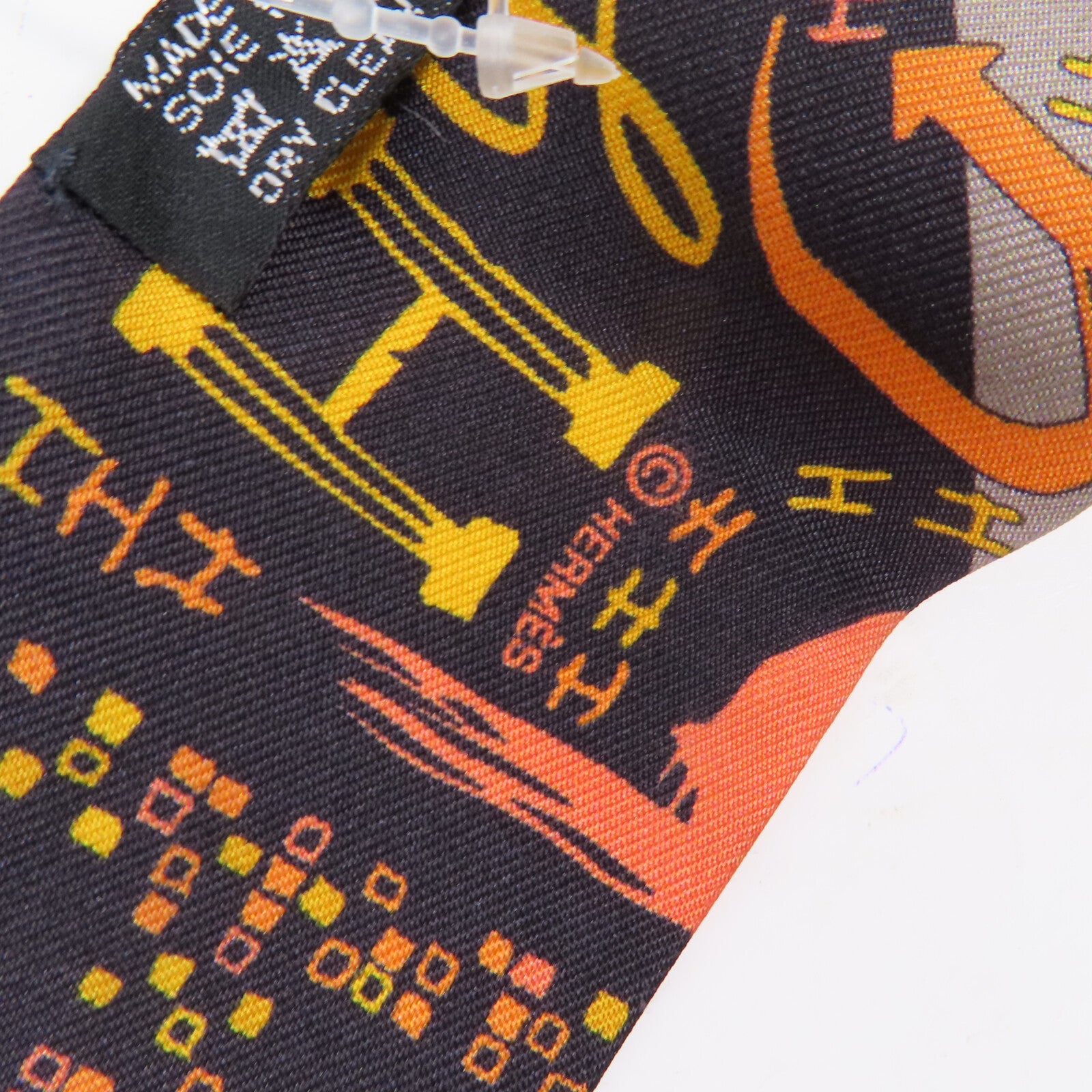 HERMES 絲質Twilly絲巾