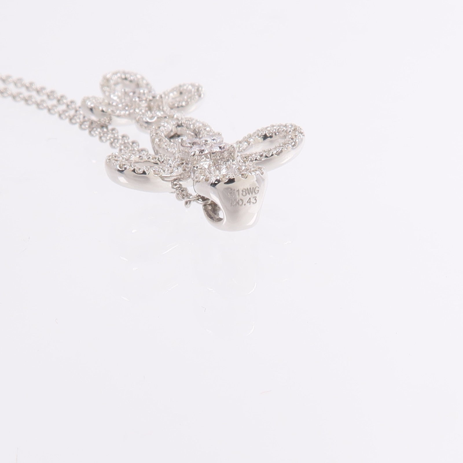 JEWELRY 18K白金Diamond Necklace鑽石項鍊