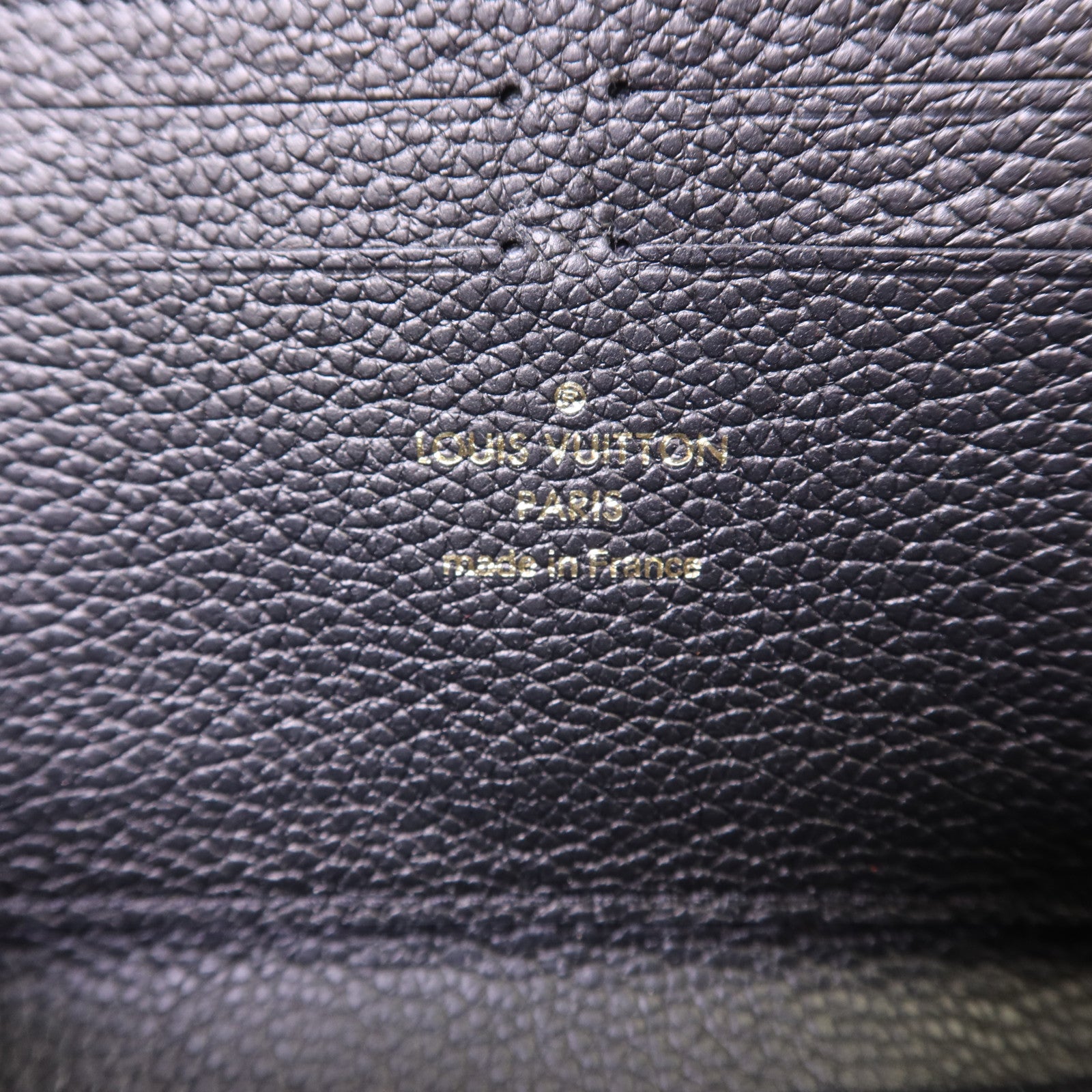 LOUIS VUITTON Monogram Empreinte Clemence Long Wallet金扣拉鏈長錢包