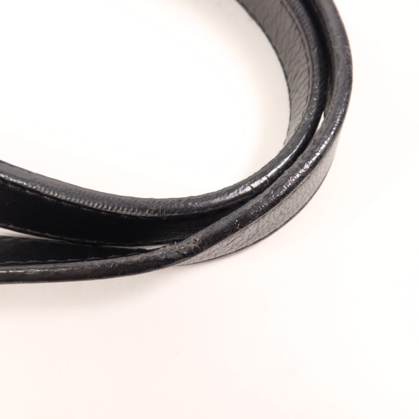 CHANEL 牛皮皮革Tote Bag銀扣肩背袋