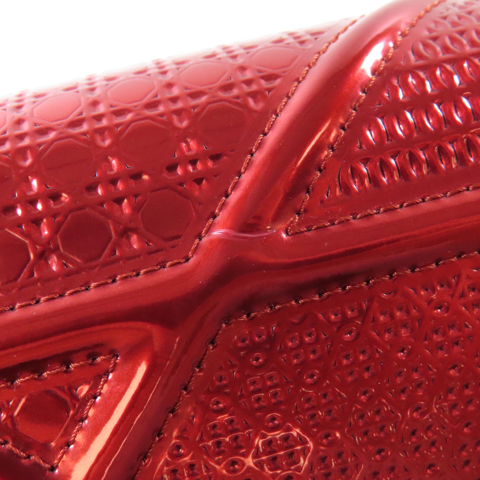 Dior 牛皮皮革Diorama金扣鏈帶肩背袋