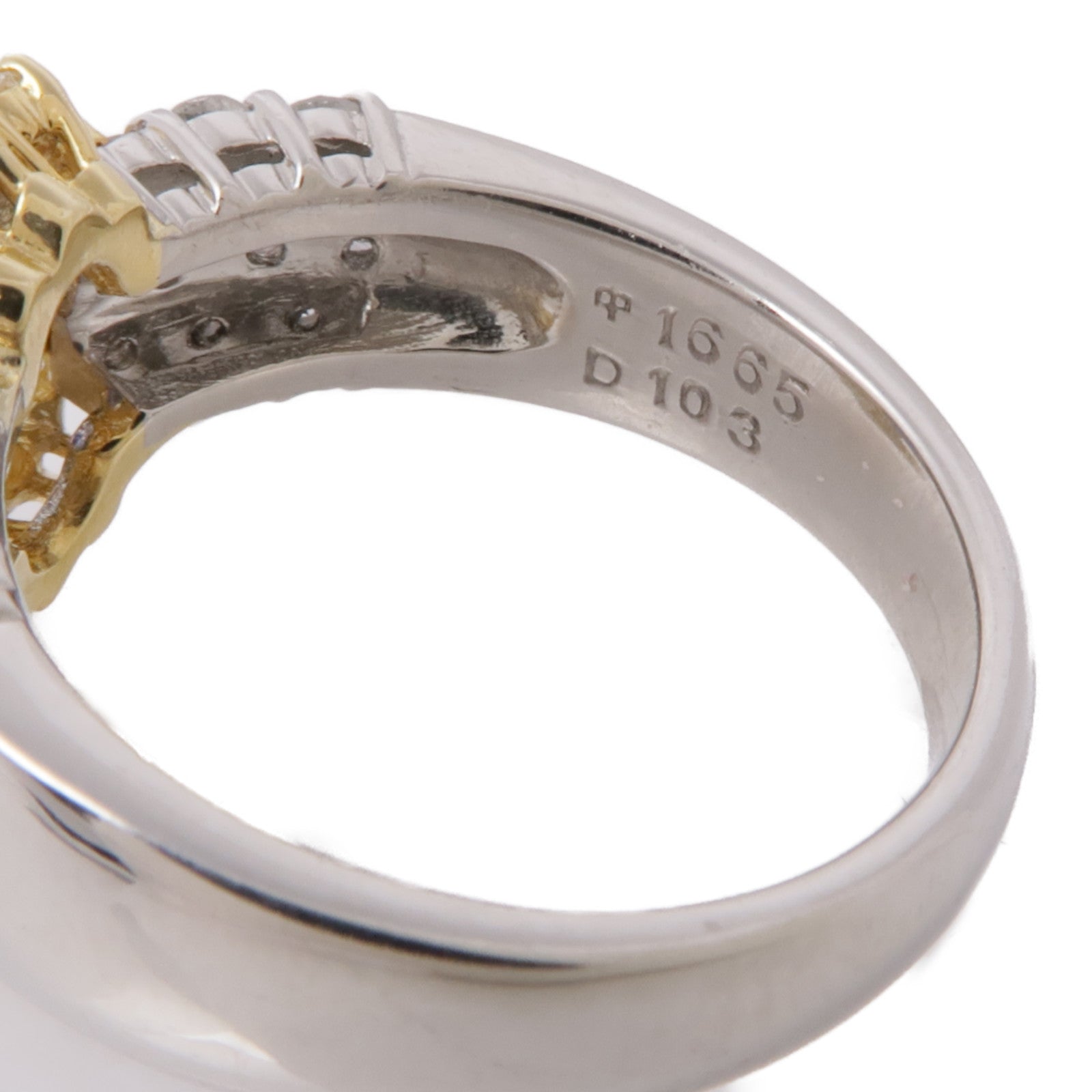 JEWELRY【激減優惠】 PT900鉑金Sapphire/Diamond Ring 藍寶石/鑽石戒指US#5.75