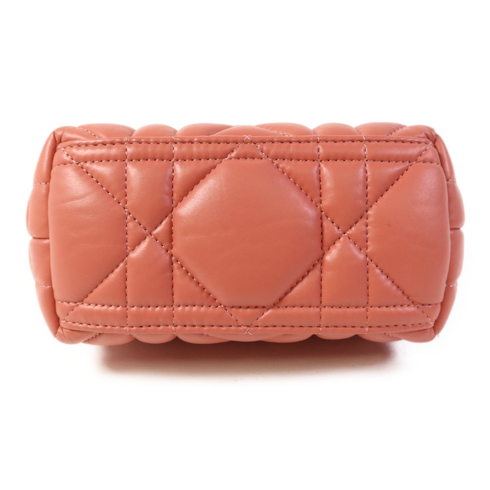 Dior 羊皮皮革Travel Nomad Pouch Small金扣手挽袋