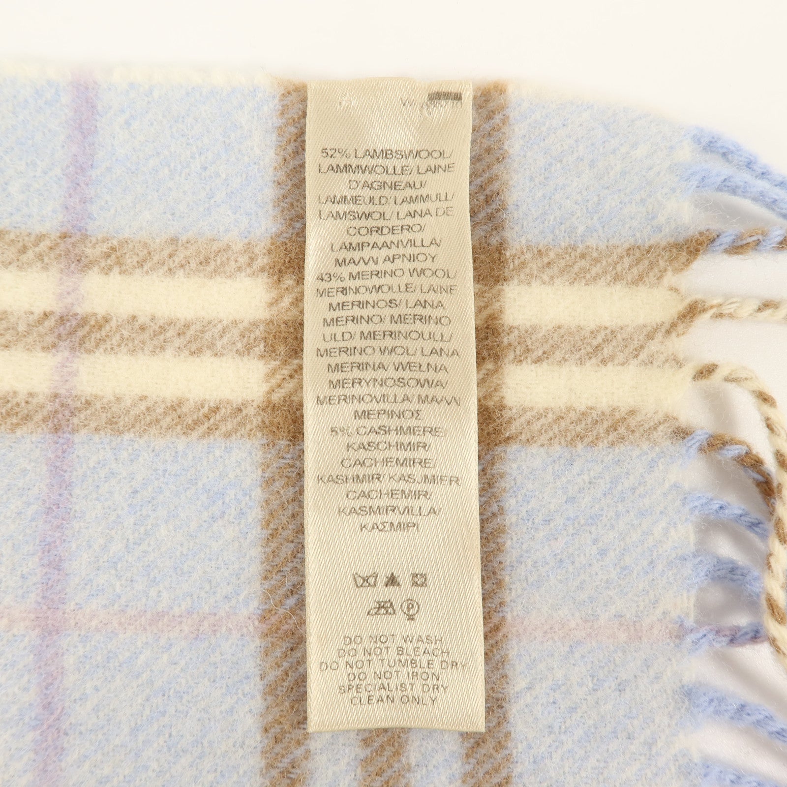BURBERRY 羊毛/羊絨Scarf圍巾