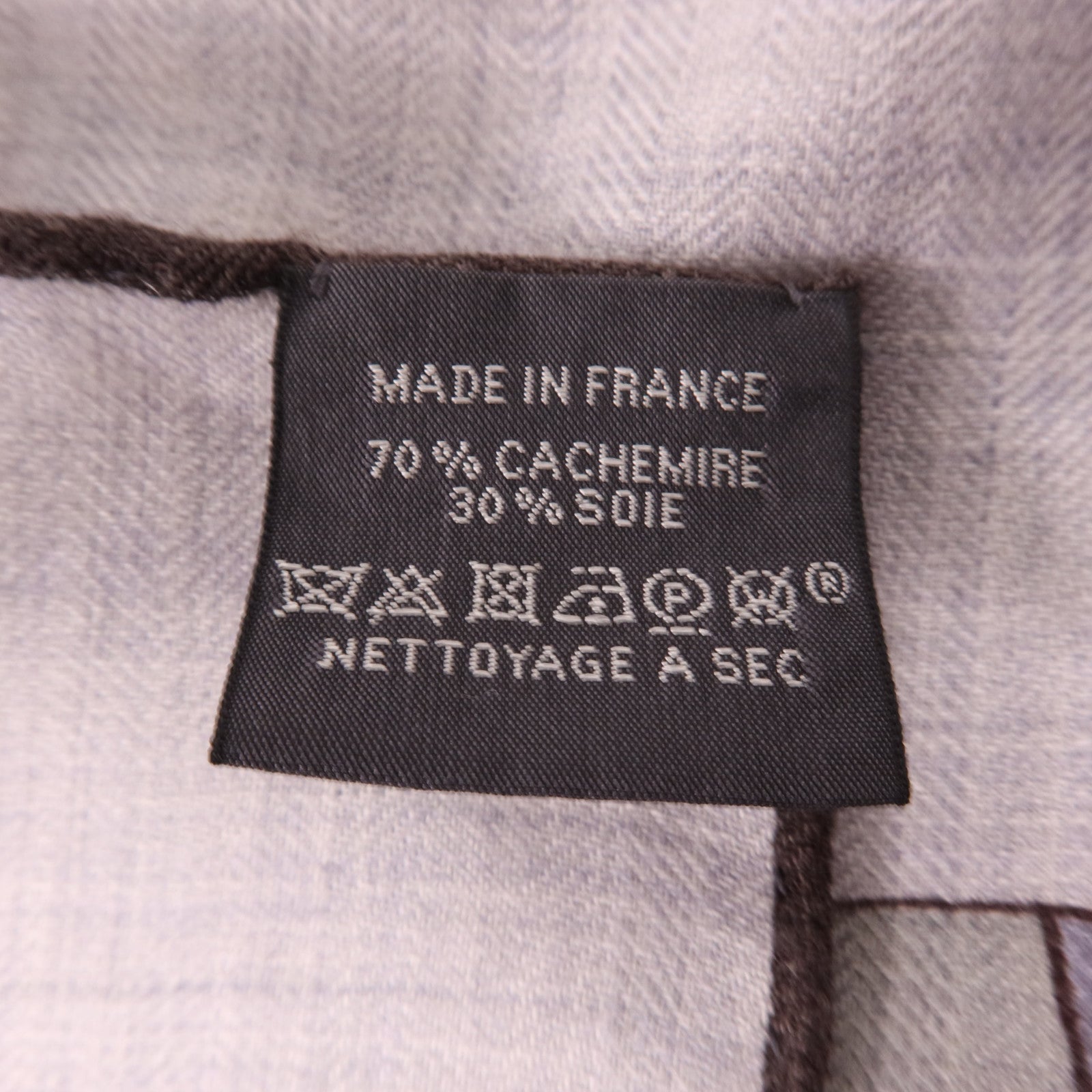 HERMES 羊絨/絲質Scarf圍巾