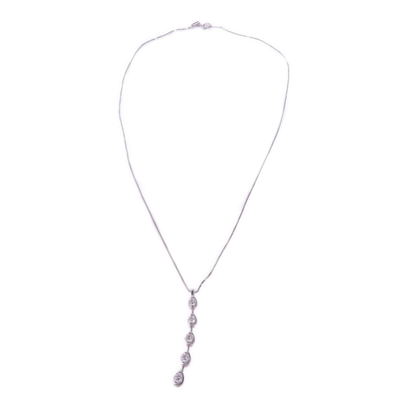 JEWELRY 18K白金Diamond Necklace鑽石項鍊
