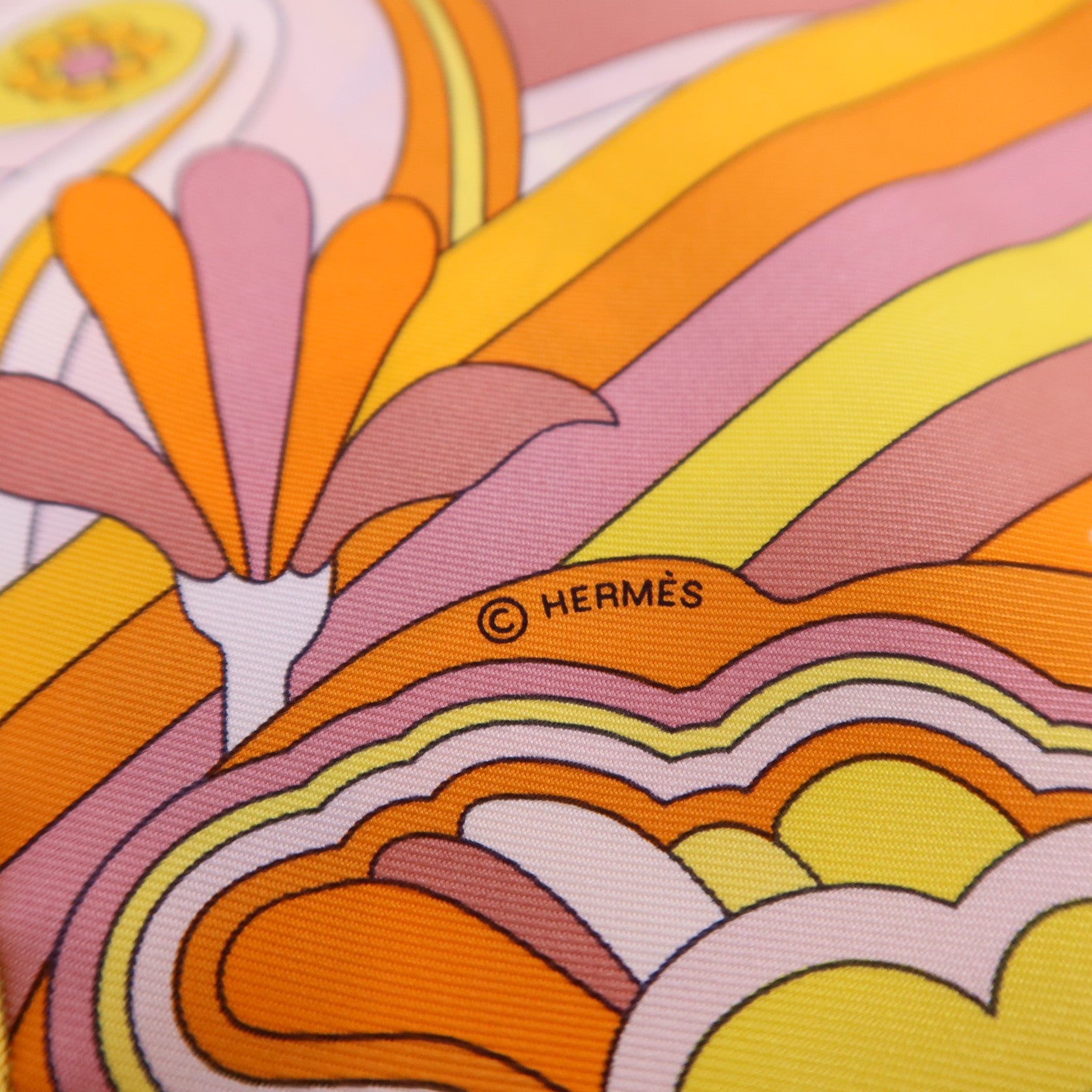 HERMES 絲質Scarf 40x40絲巾