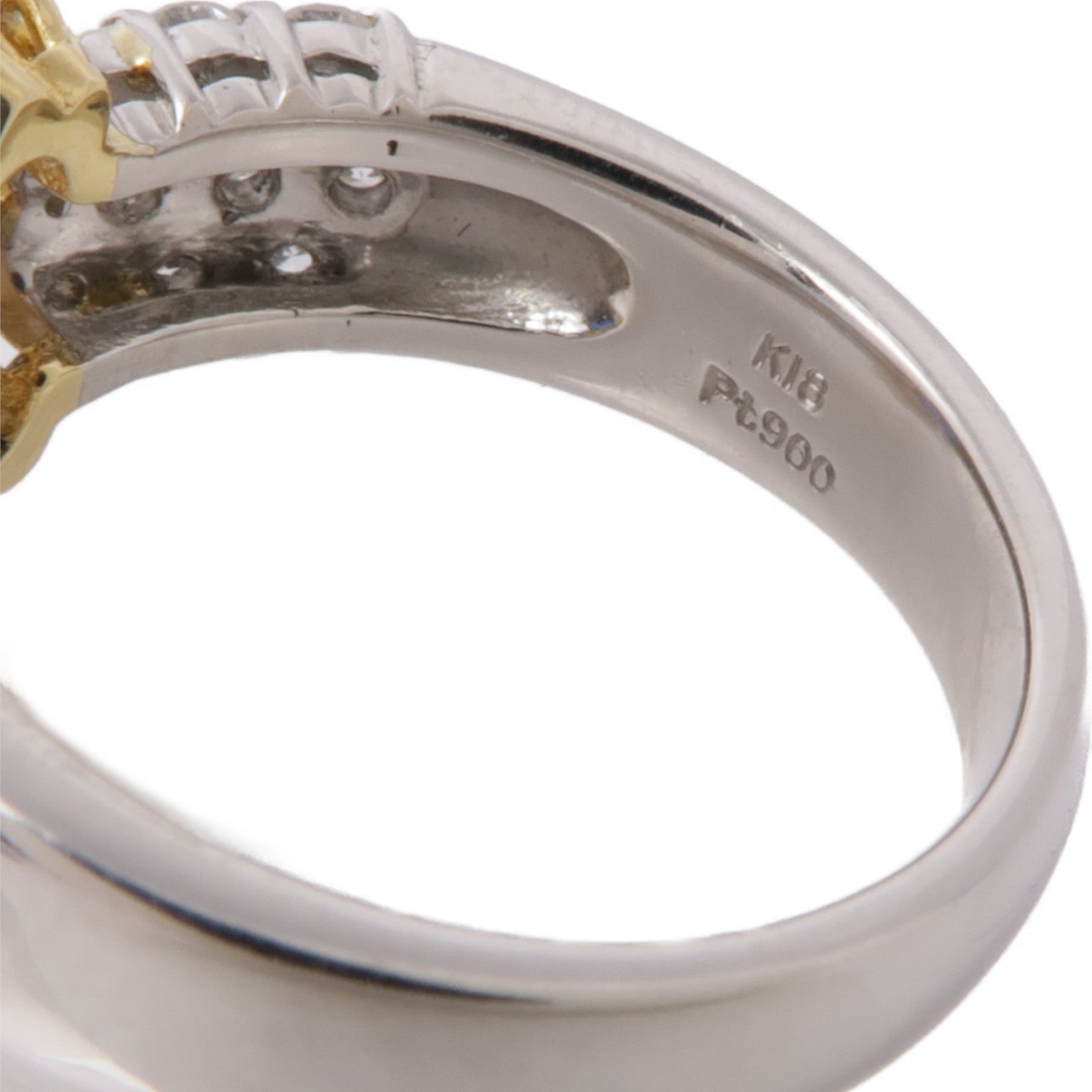 JEWELRY 【激減優惠】PT900鉑金Sapphire/Diamond Ring 藍寶石/鑽石戒指US#5.75