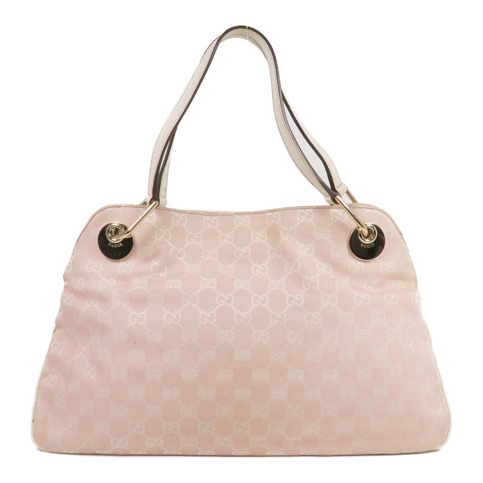 GUCCI 帆布Shoulder Bag金扣肩背袋