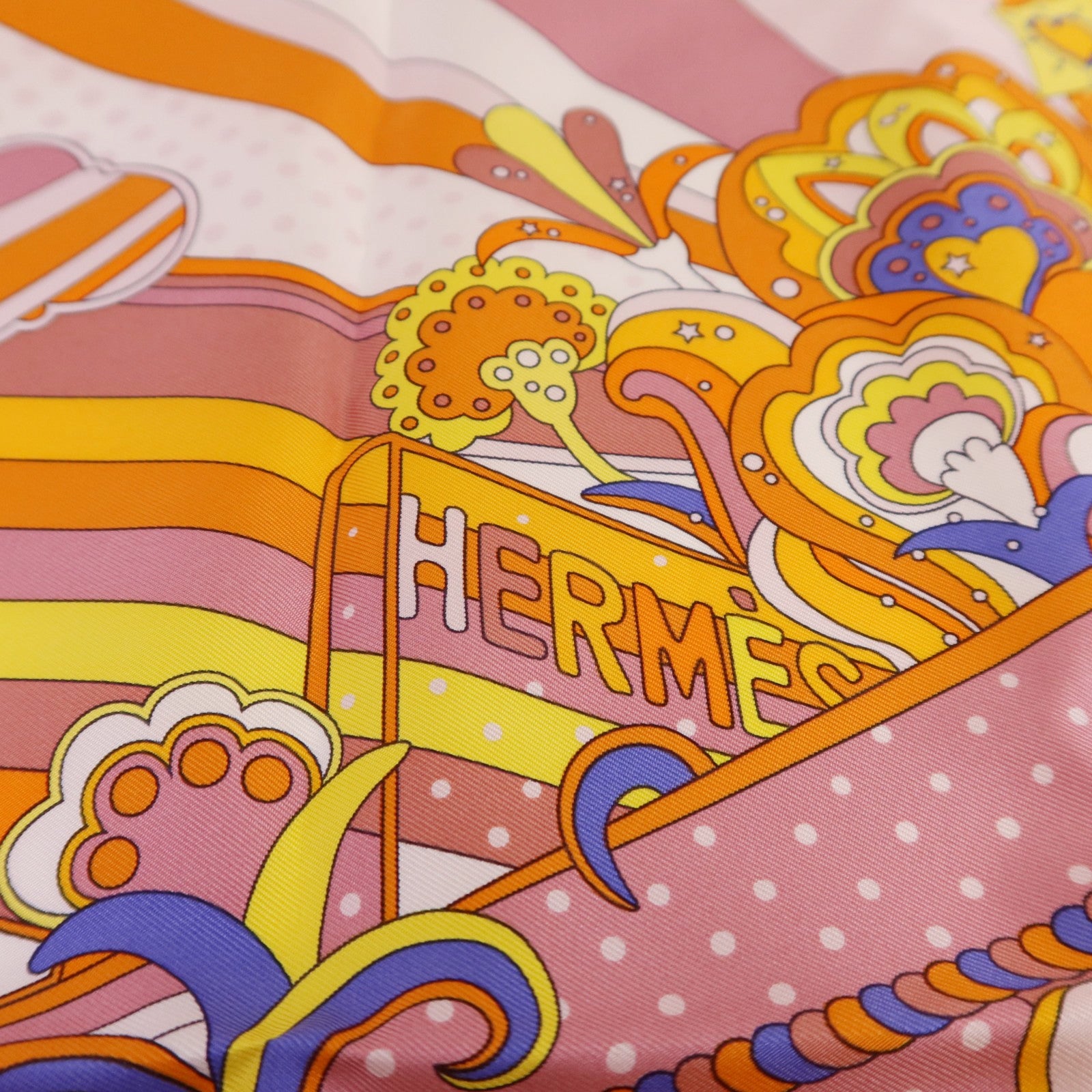 HERMES 絲質Scarf 40x40絲巾