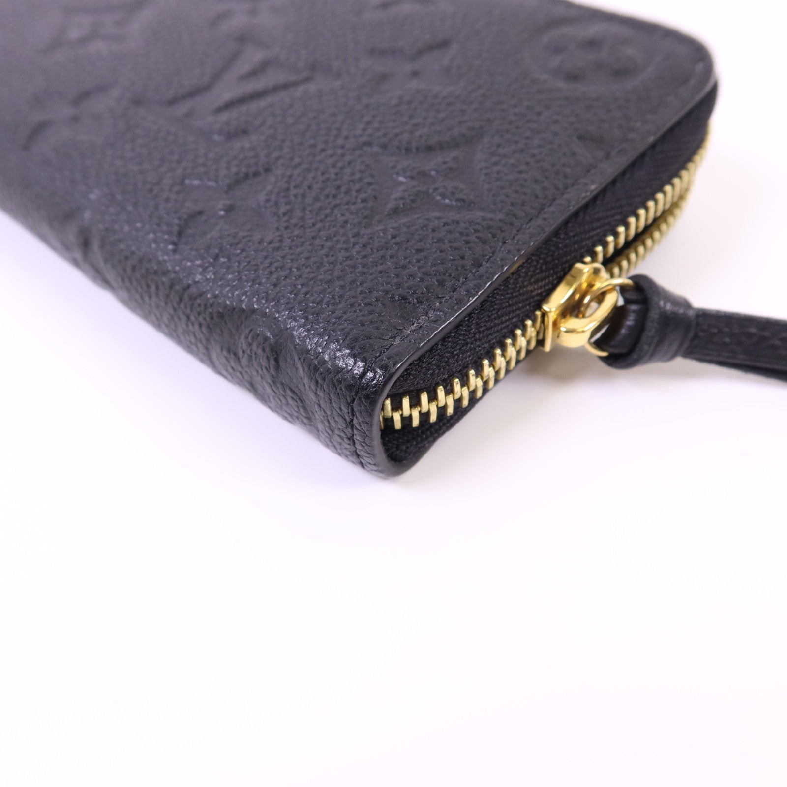 LOUIS VUITTON Monogram Empreinte Clemence Long Wallet金扣拉鏈長錢包