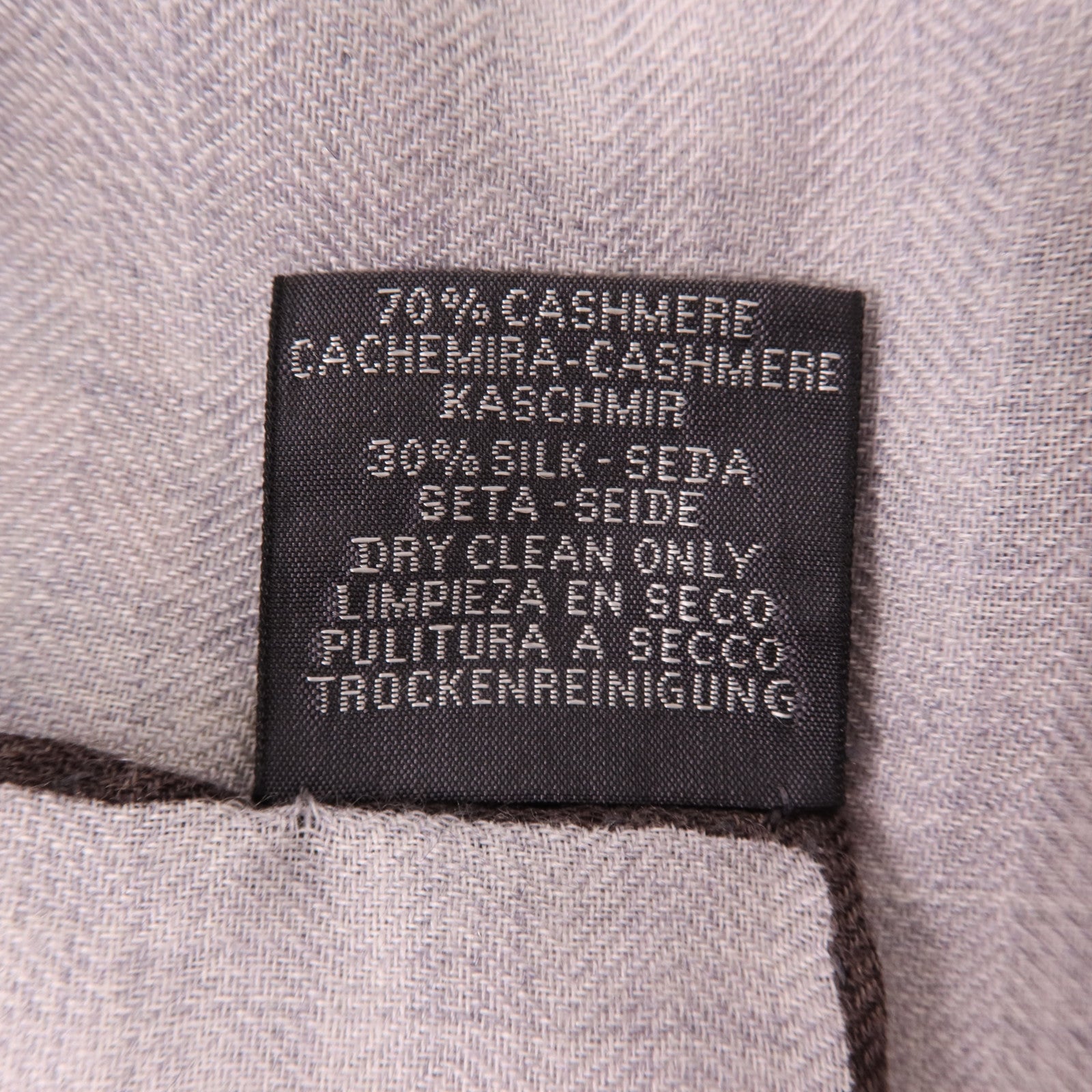 HERMES 羊絨/絲質Scarf圍巾