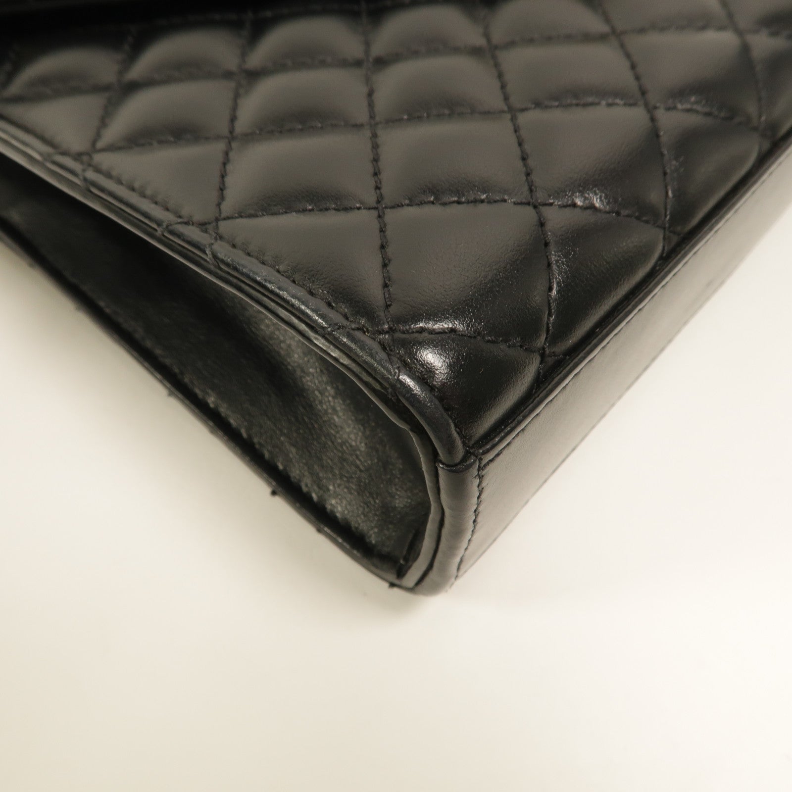 SAINT LAURENT 牛皮皮革Envelope Medium鏈帶肩背袋