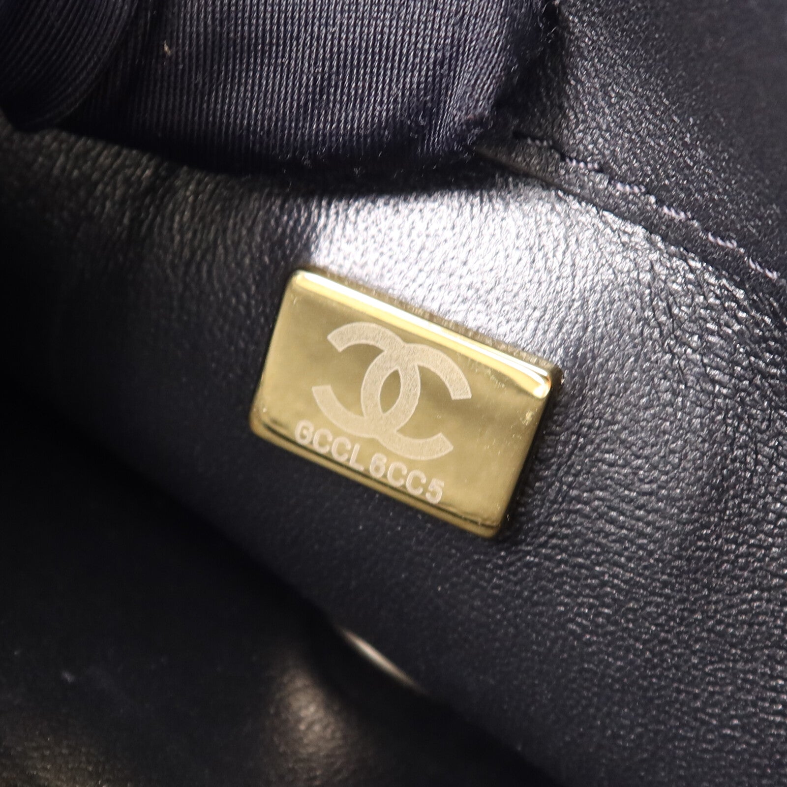 CHANEL 牛皮皮革2 Way Shoulder Bag金扣鏈帶肩背袋