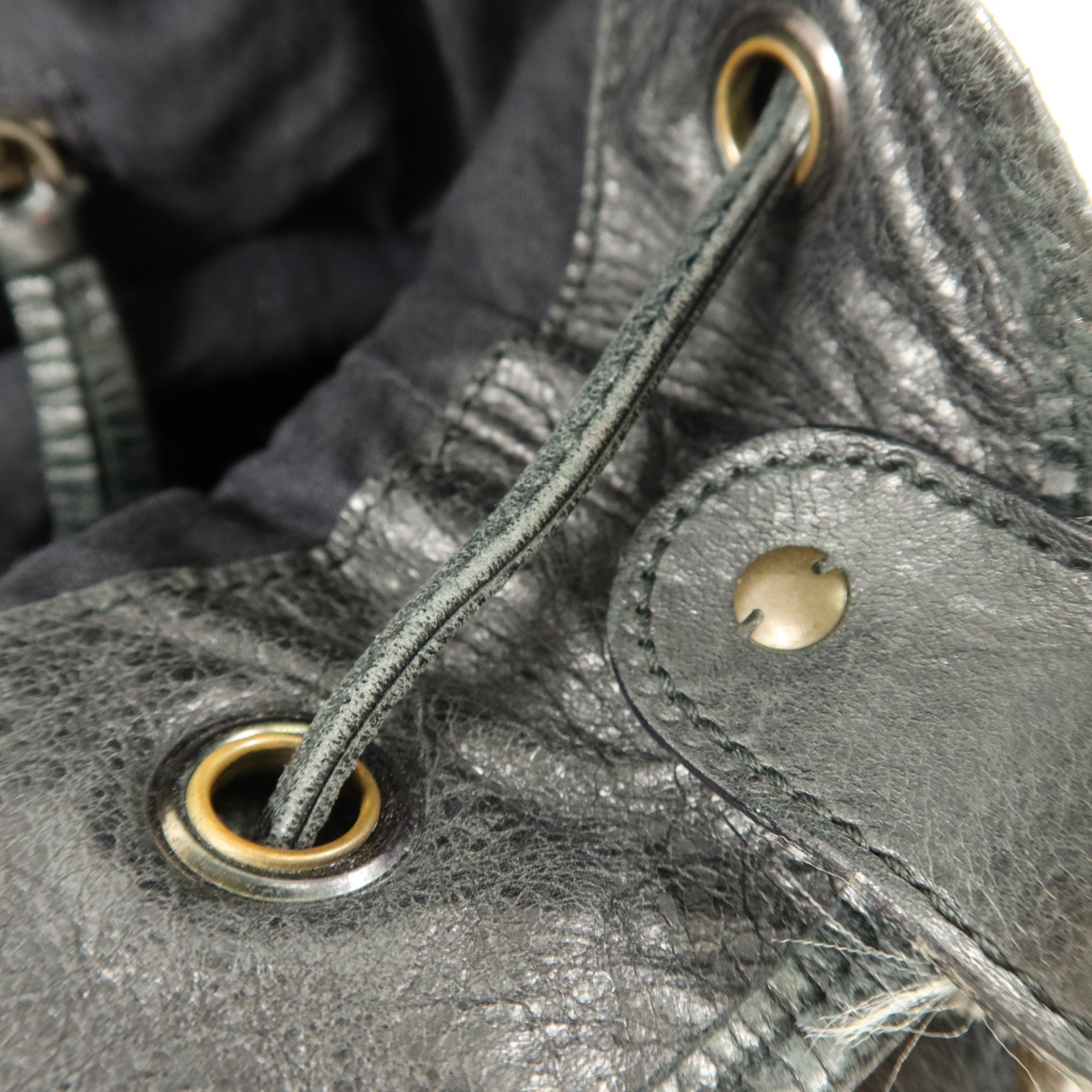 BALENCIAGA 牛皮皮革Classic Pompon手挽肩背兩用袋