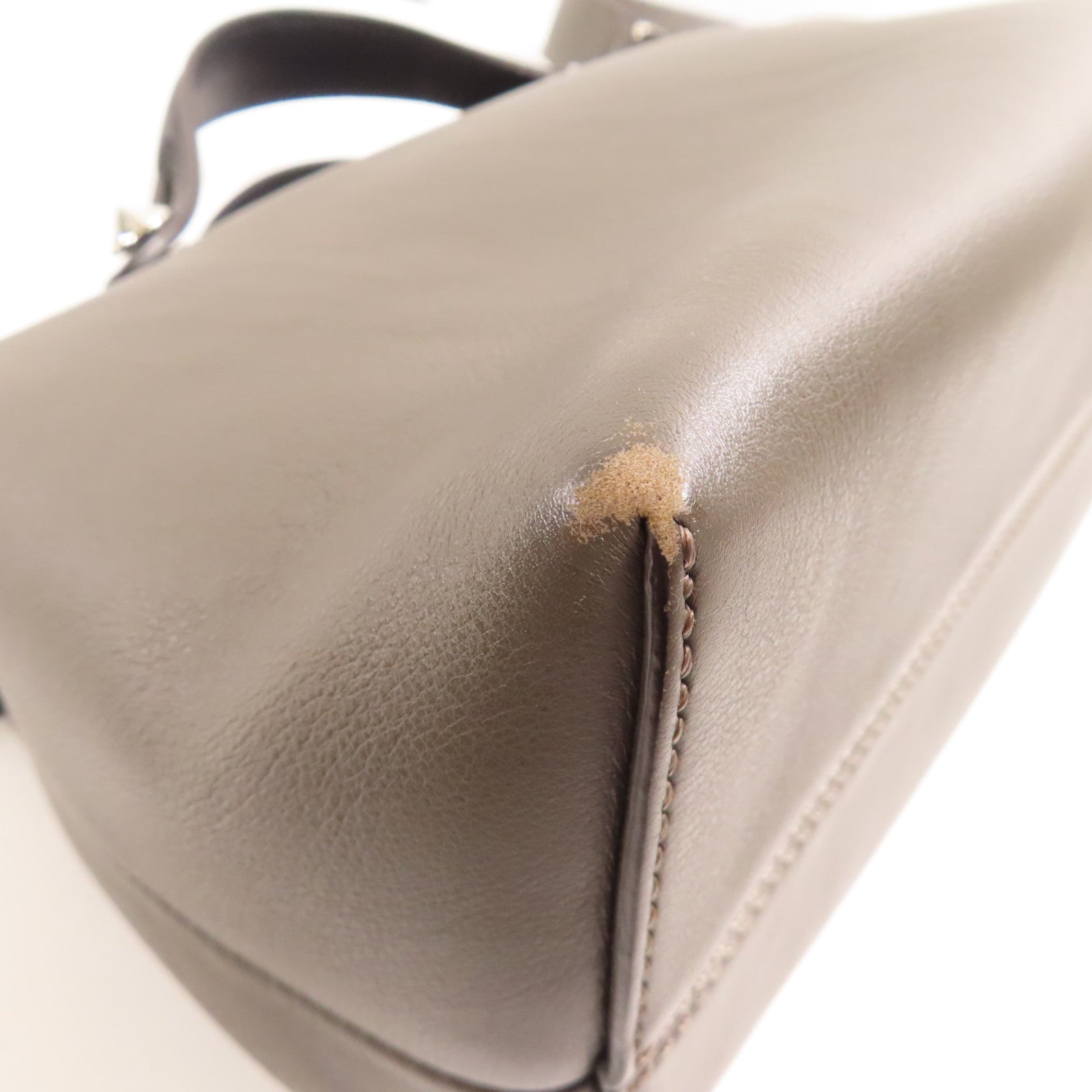 FENDI 【激減優惠】牛皮皮革By The Way銀扣手挽肩背兩用袋