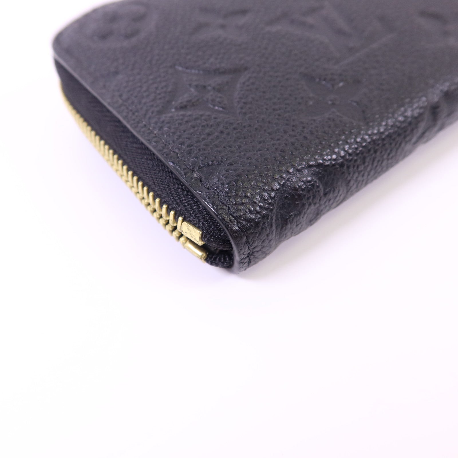 LOUIS VUITTON Monogram Empreinte Clemence Long Wallet金扣拉鏈長錢包