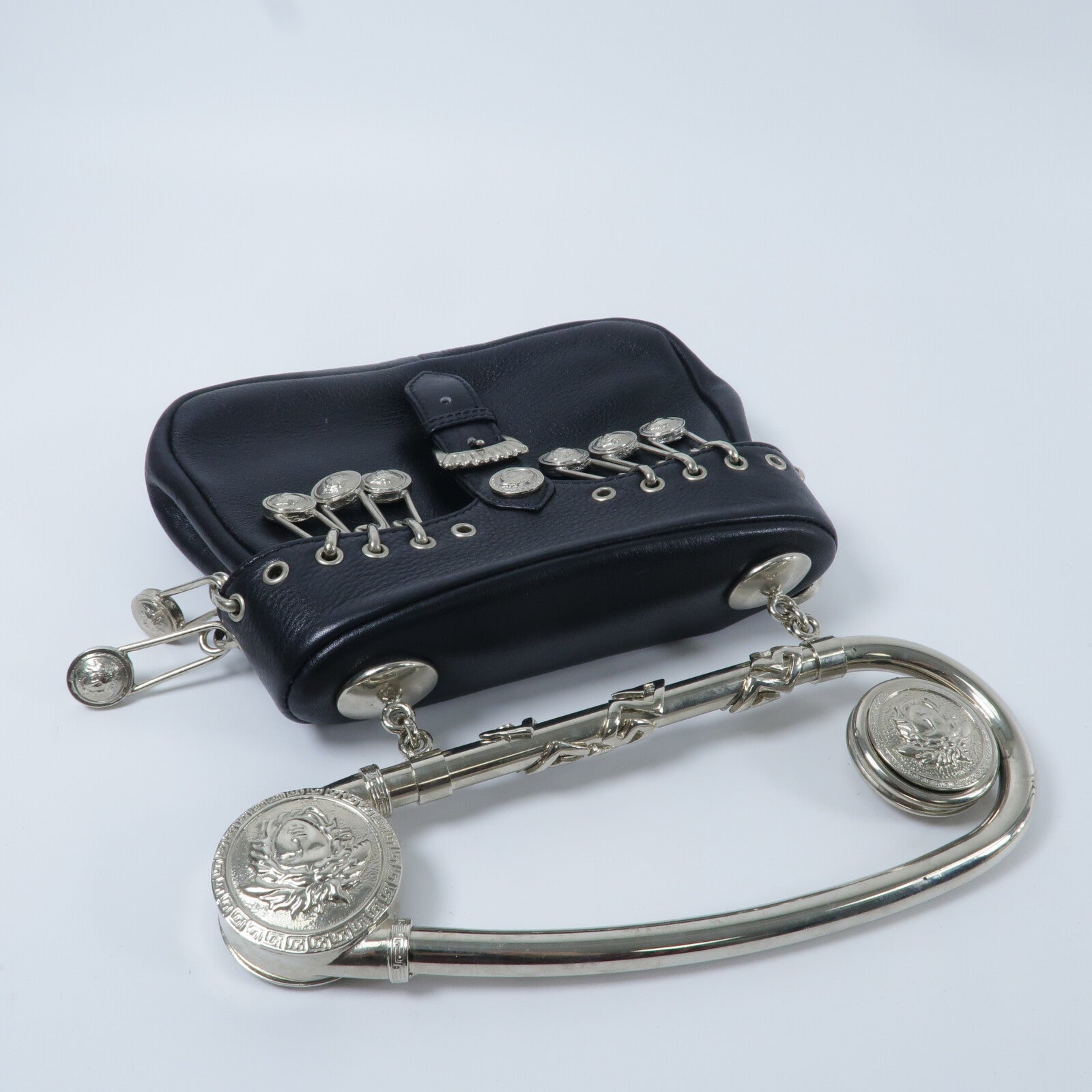 VERSACE 牛皮皮革Hand Bag手挽袋