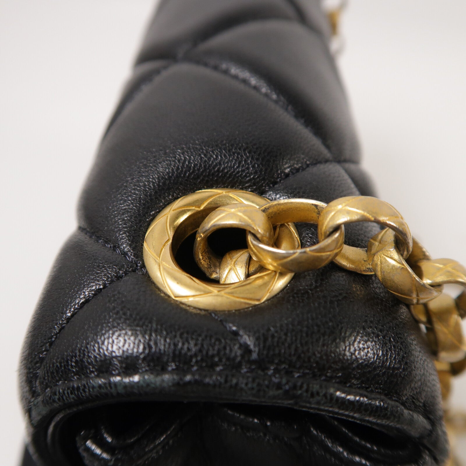 CHANEL 羊皮皮革Chain Shoulder鏈帶肩背袋